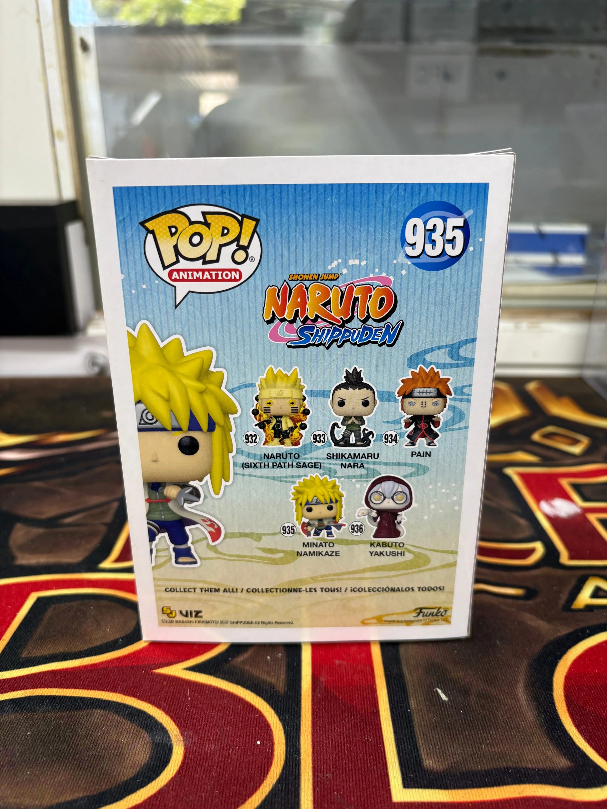 Funko Pop Vinyl 935 - Naruto Shippuden - Minato Namikaze - Special Edition FRENLY BRICKS - Open 7 Days