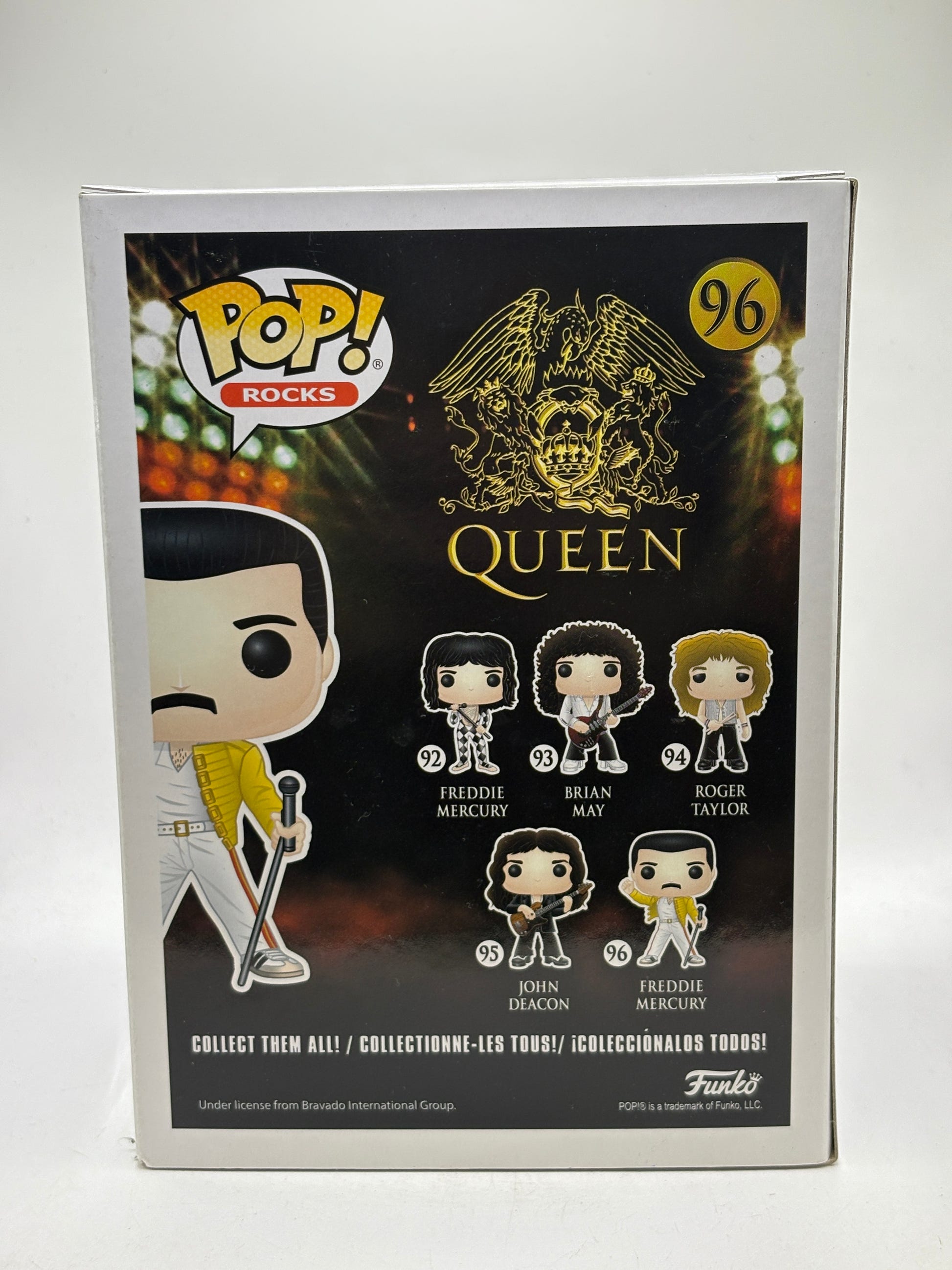 Funko POP! Rocks Queen #96 Freddie Mercury Vinyl Figure image 3