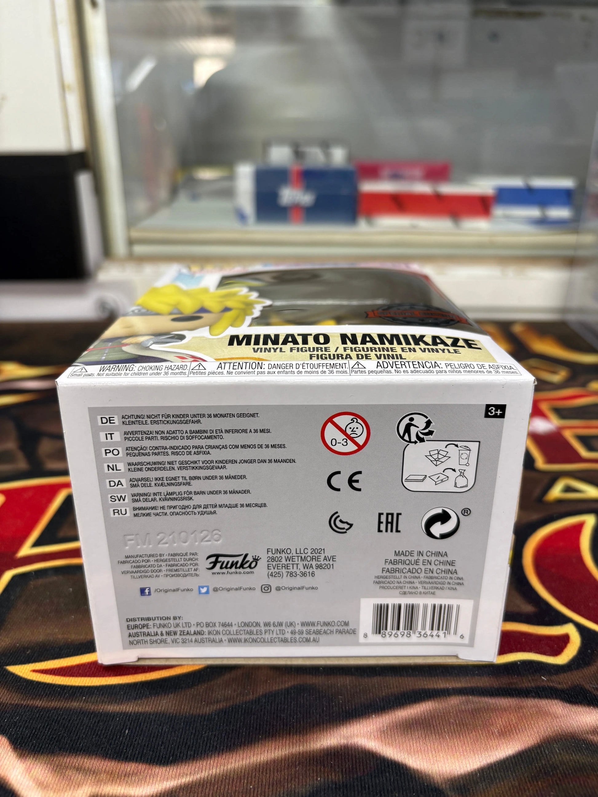 Funko Pop Vinyl 935 - Naruto Shippuden - Minato Namikaze - Special Edition FRENLY BRICKS - Open 7 Days