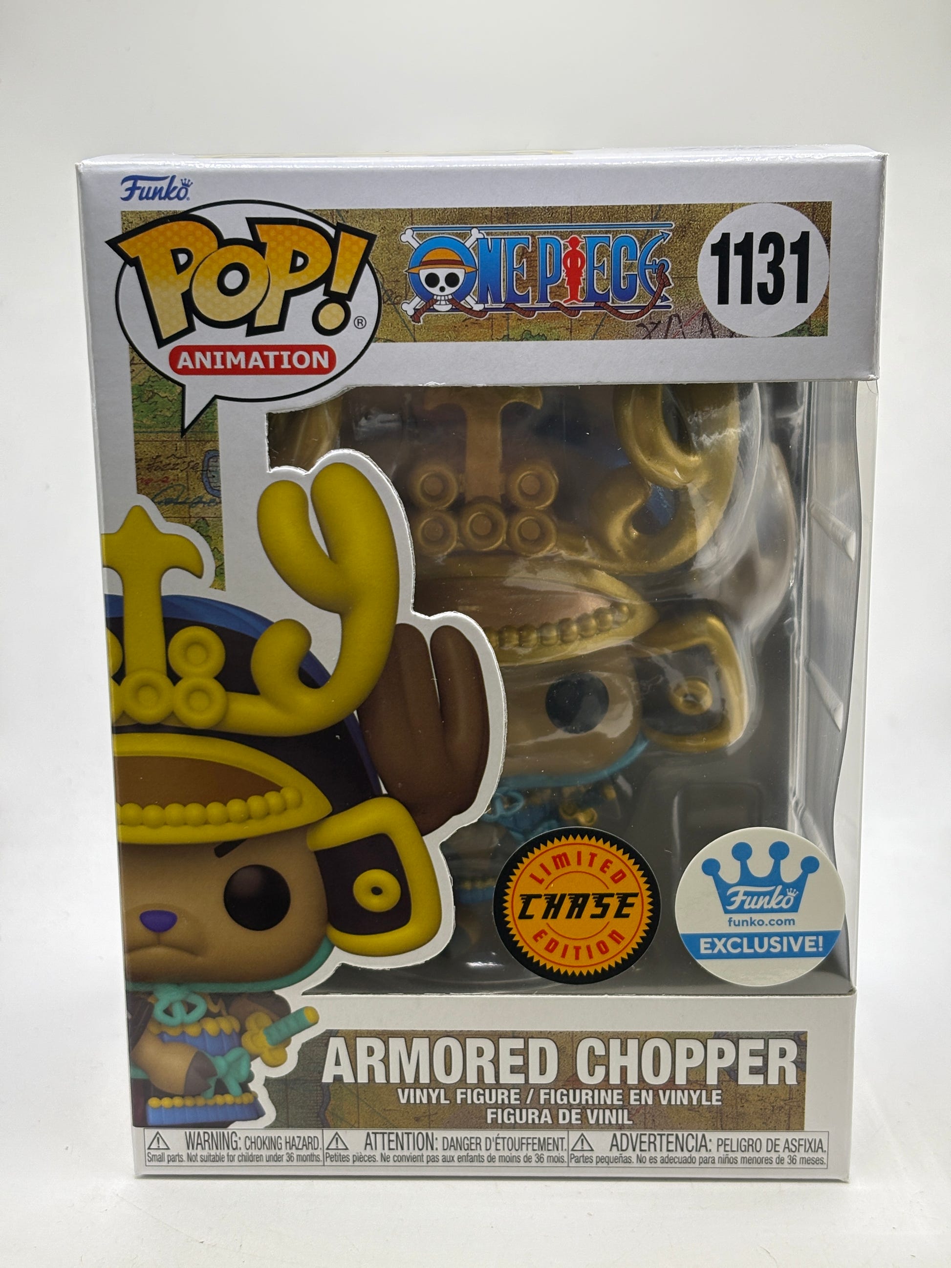 Funko POP! Animation One Piece #1131 Armored Chopper Limited Chase Edition image 1