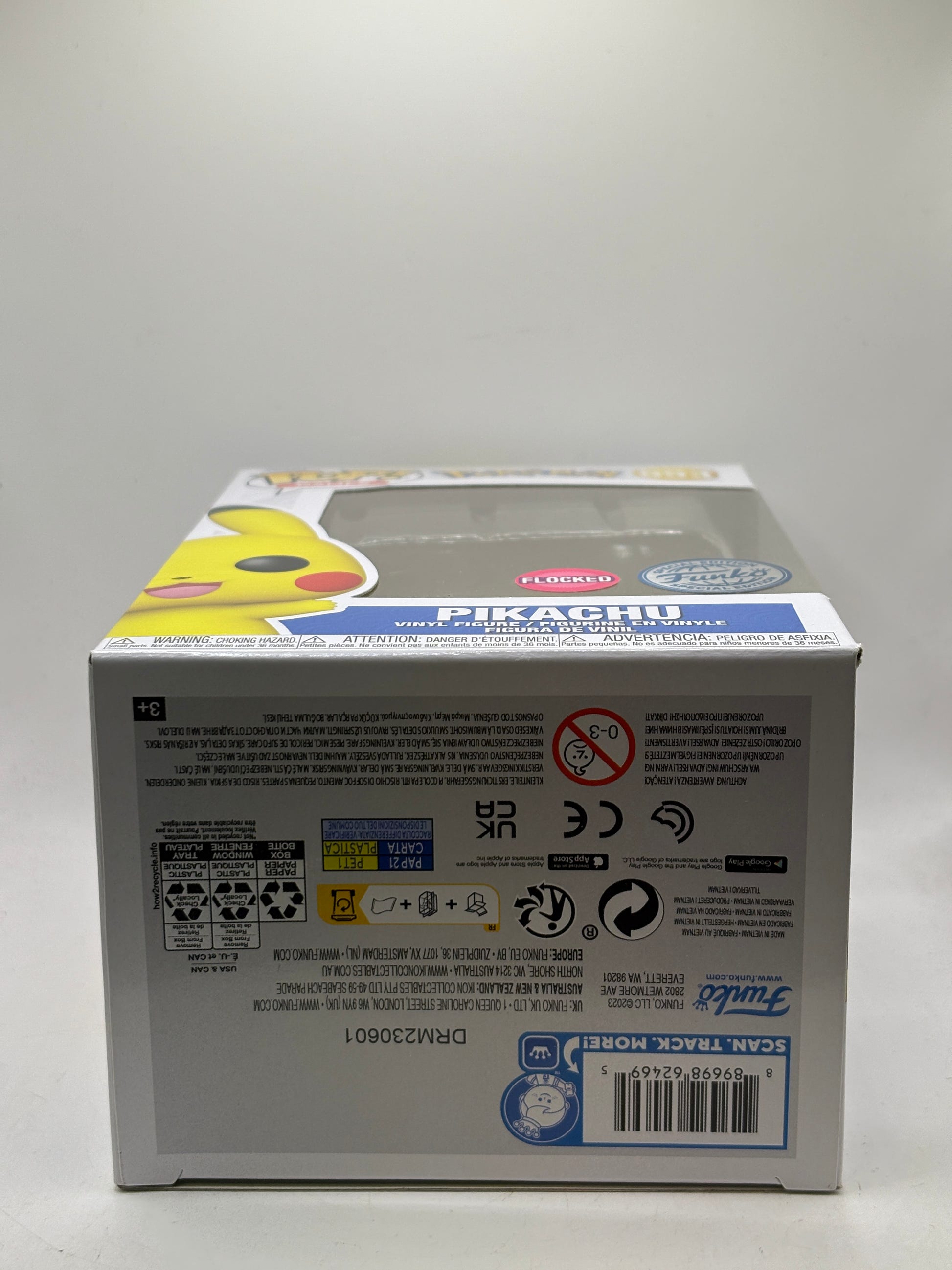 Funko POP! Games Pokemon #553 Pikachu Flocked Special Edition image 6