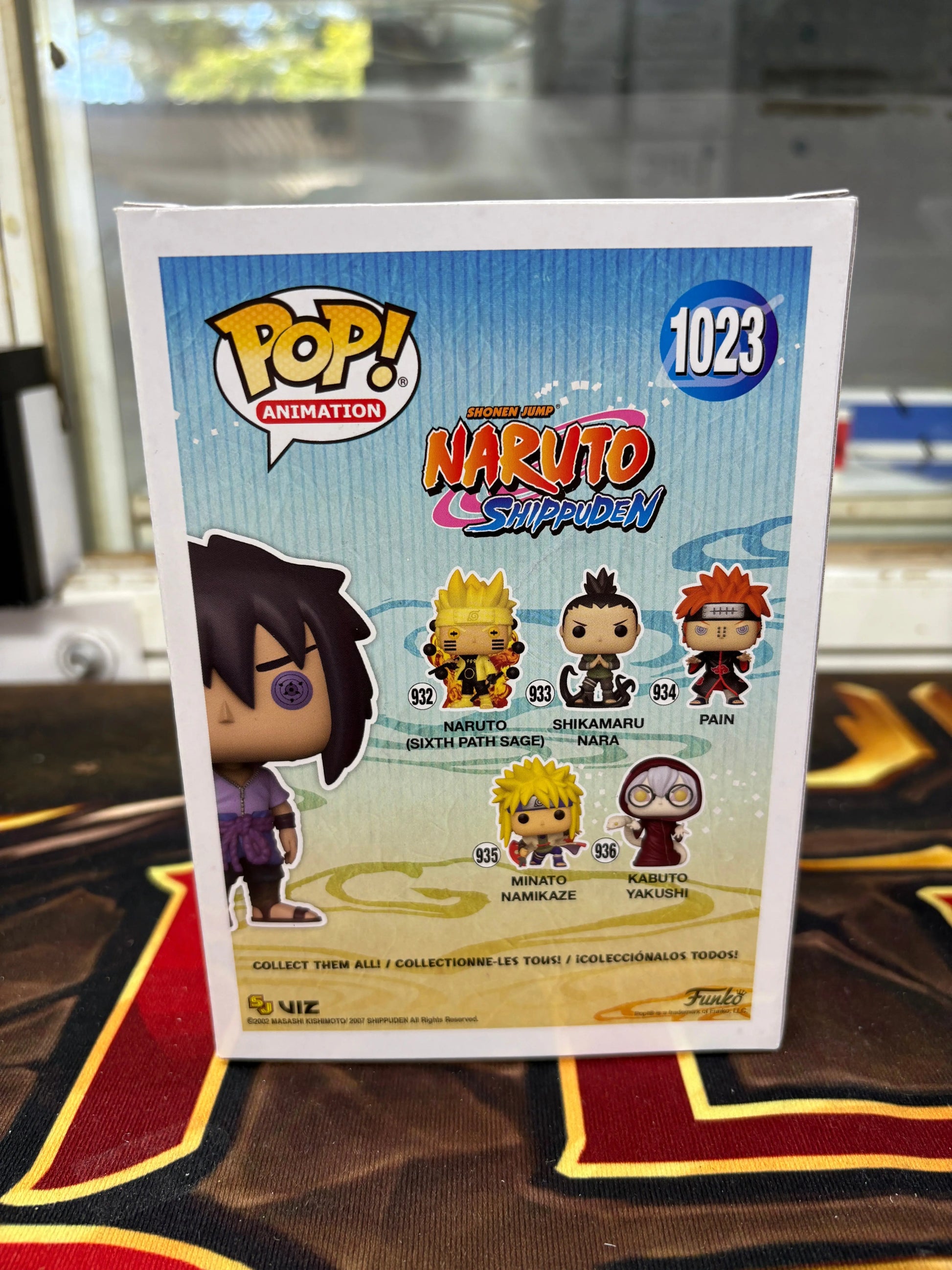 Funko Pop! Animation Sasuke Rinnegan #1023 FRENLY BRICKS - Open 7 Days