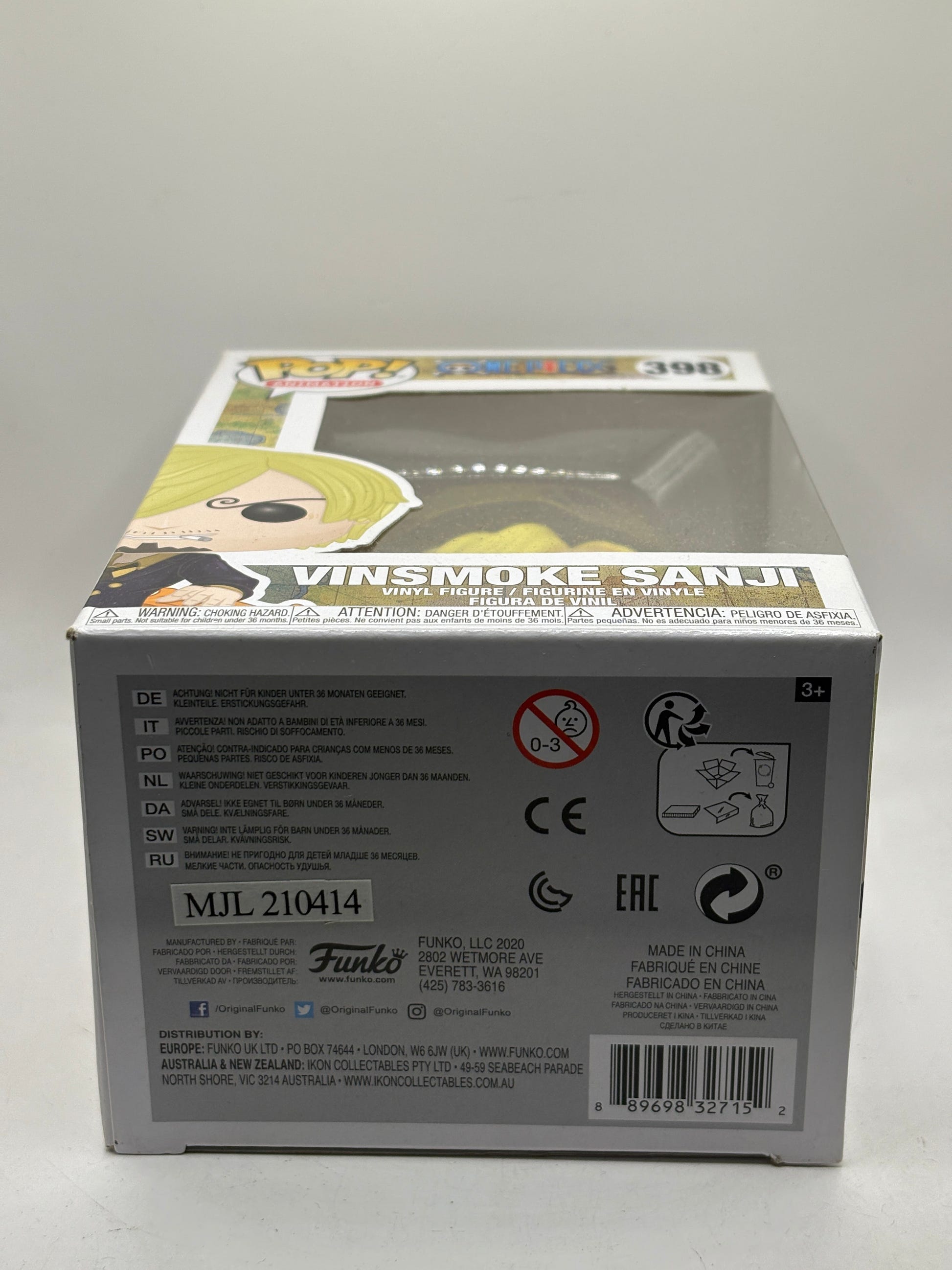 Funko POP! Animation One Piece #398 Vinsmoke Sanji Vinyl Figure FRENLY BRICKS - Open 7 Days image 6