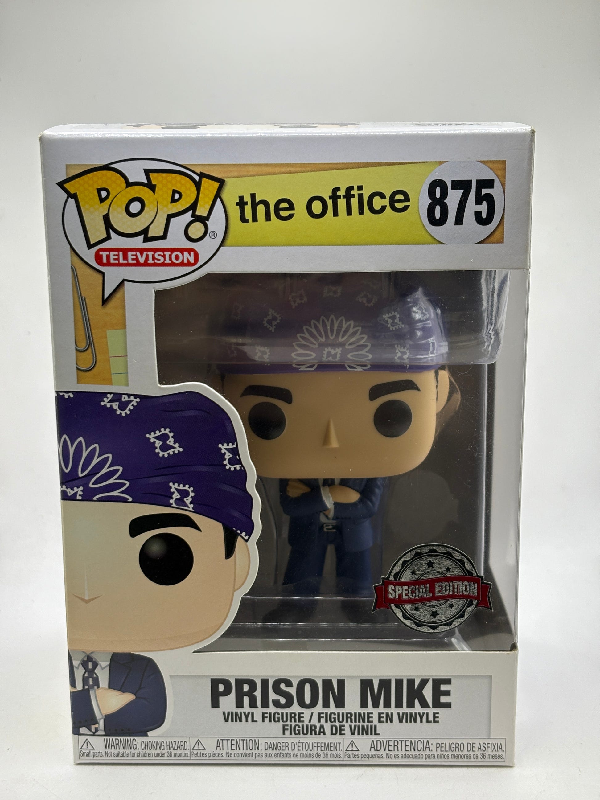 Funko POP! Television The Office #875 Prison Mike Special Edition image 1