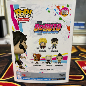 Funko Pop Vinyl 1036 Kawaki Boruto Anime Exclusive GITD FRENLY BRICKS - Open 7 Days
