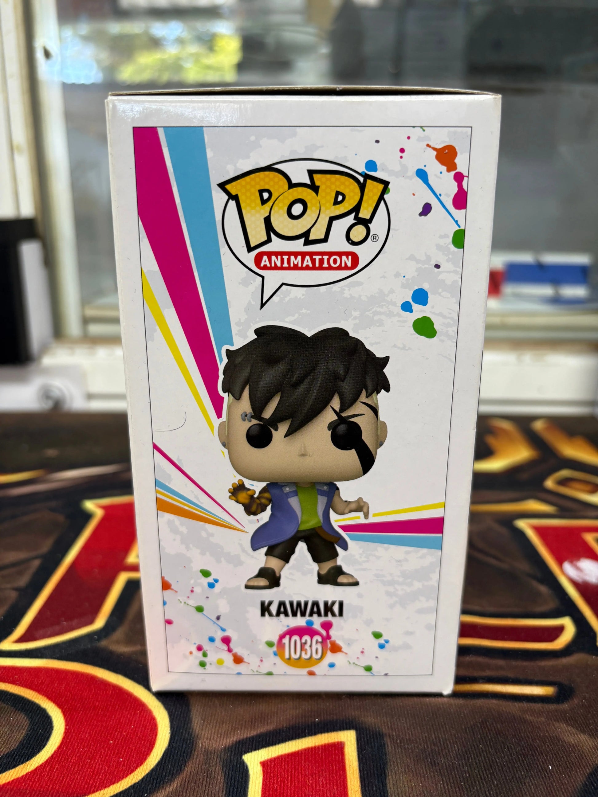 Funko Pop Vinyl 1036 Kawaki Boruto Anime Exclusive GITD FRENLY BRICKS - Open 7 Days