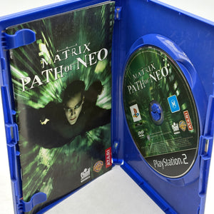 Sony Playstation 2 The Matrix Path Of Neo Video Game with Manual