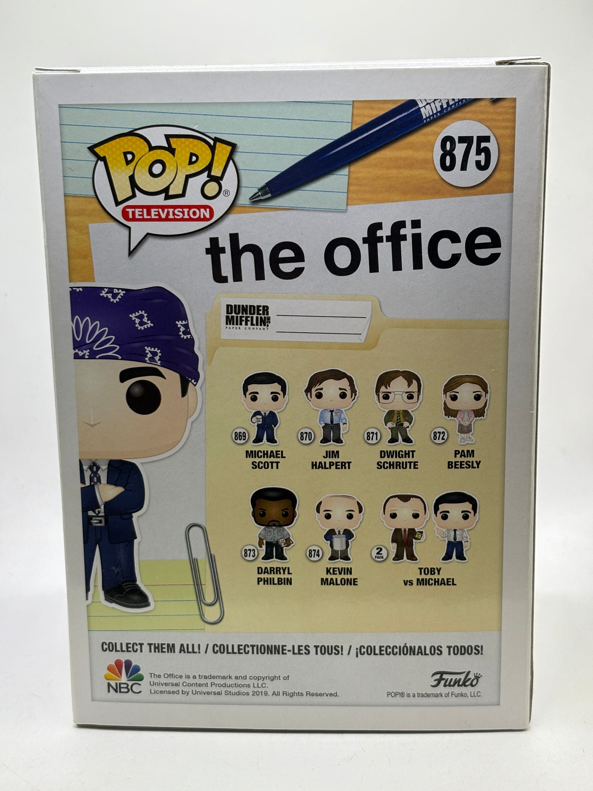 Funko POP! Television The Office #875 Prison Mike Special Edition image 3