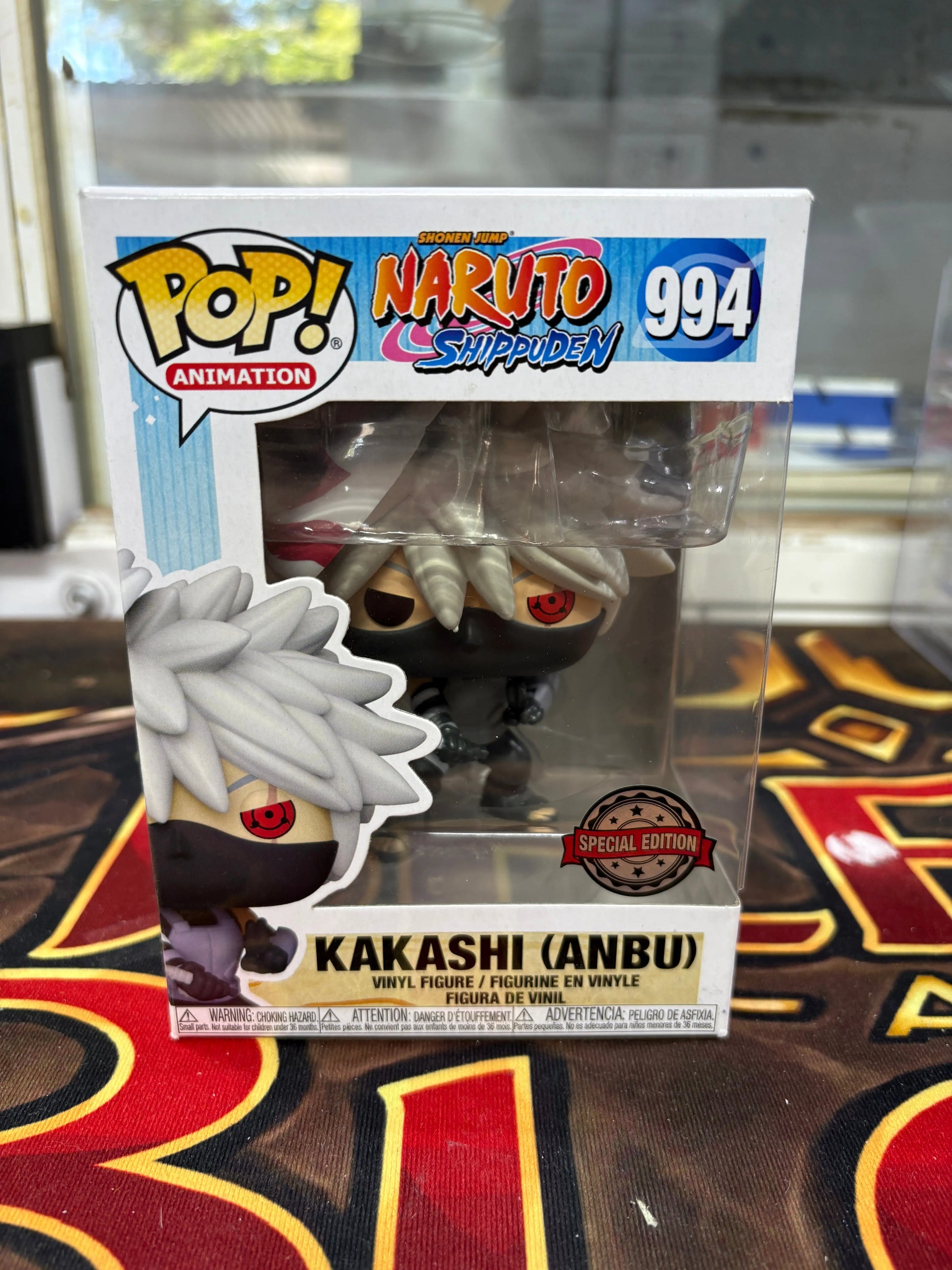 Funko Pop Vinyl - Kakashi Anbu #994 Naruto Shippuden - Special Edition Figurine FRENLY BRICKS - Open 7 Days