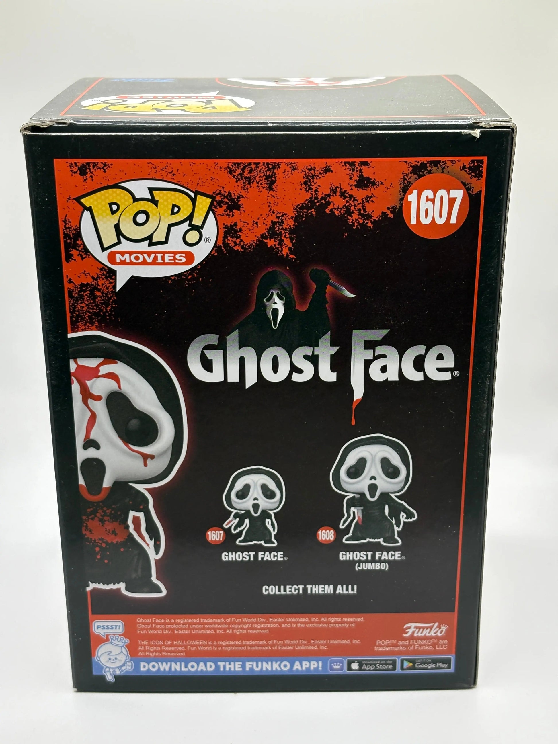 Funko POP! Movies Ghost Face #1607 Ghost Face Special Edition FRENLY BRICKS - Open 7 Days