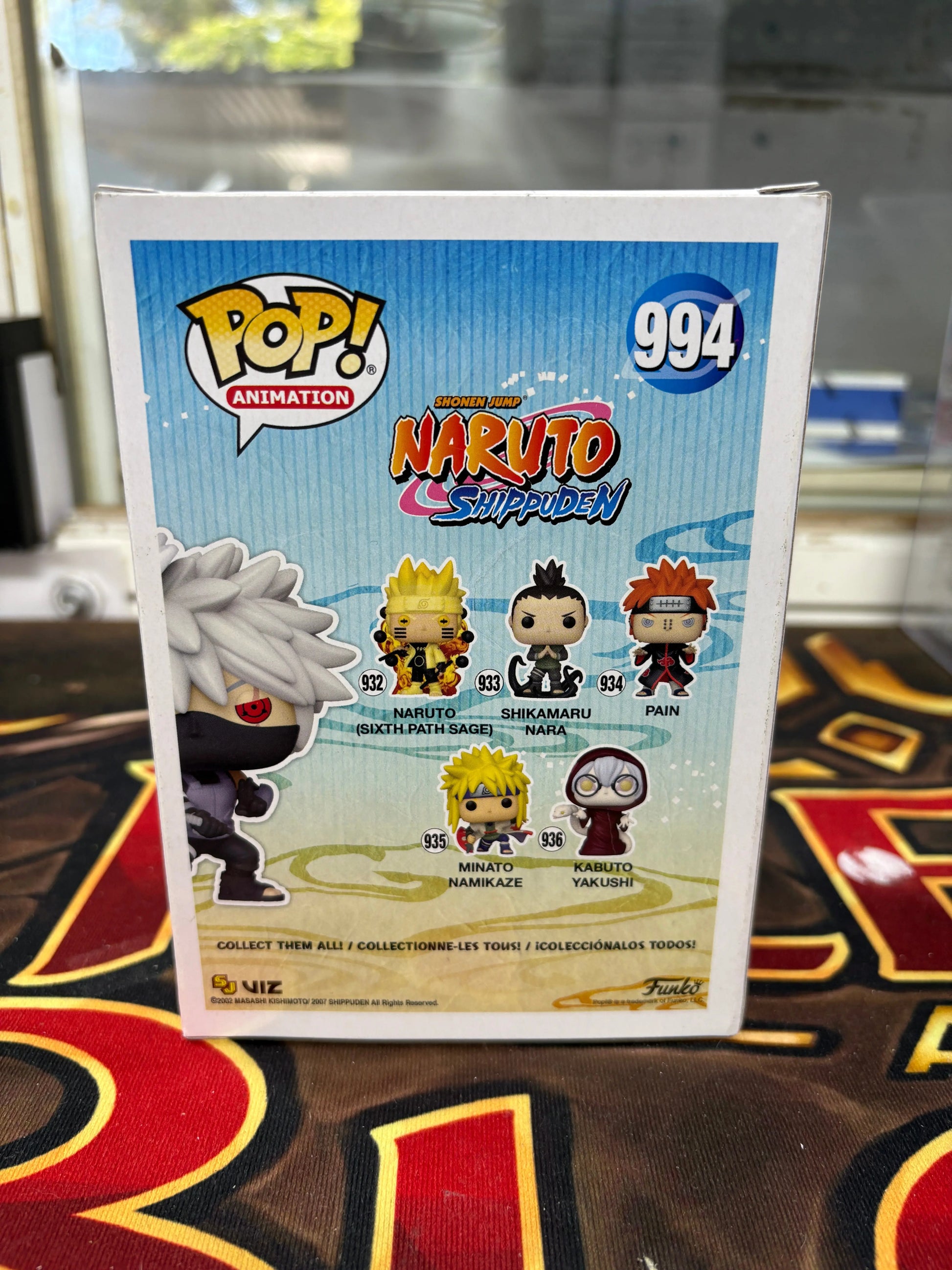 Funko Pop Vinyl - Kakashi Anbu #994 Naruto Shippuden - Special Edition Figurine FRENLY BRICKS - Open 7 Days