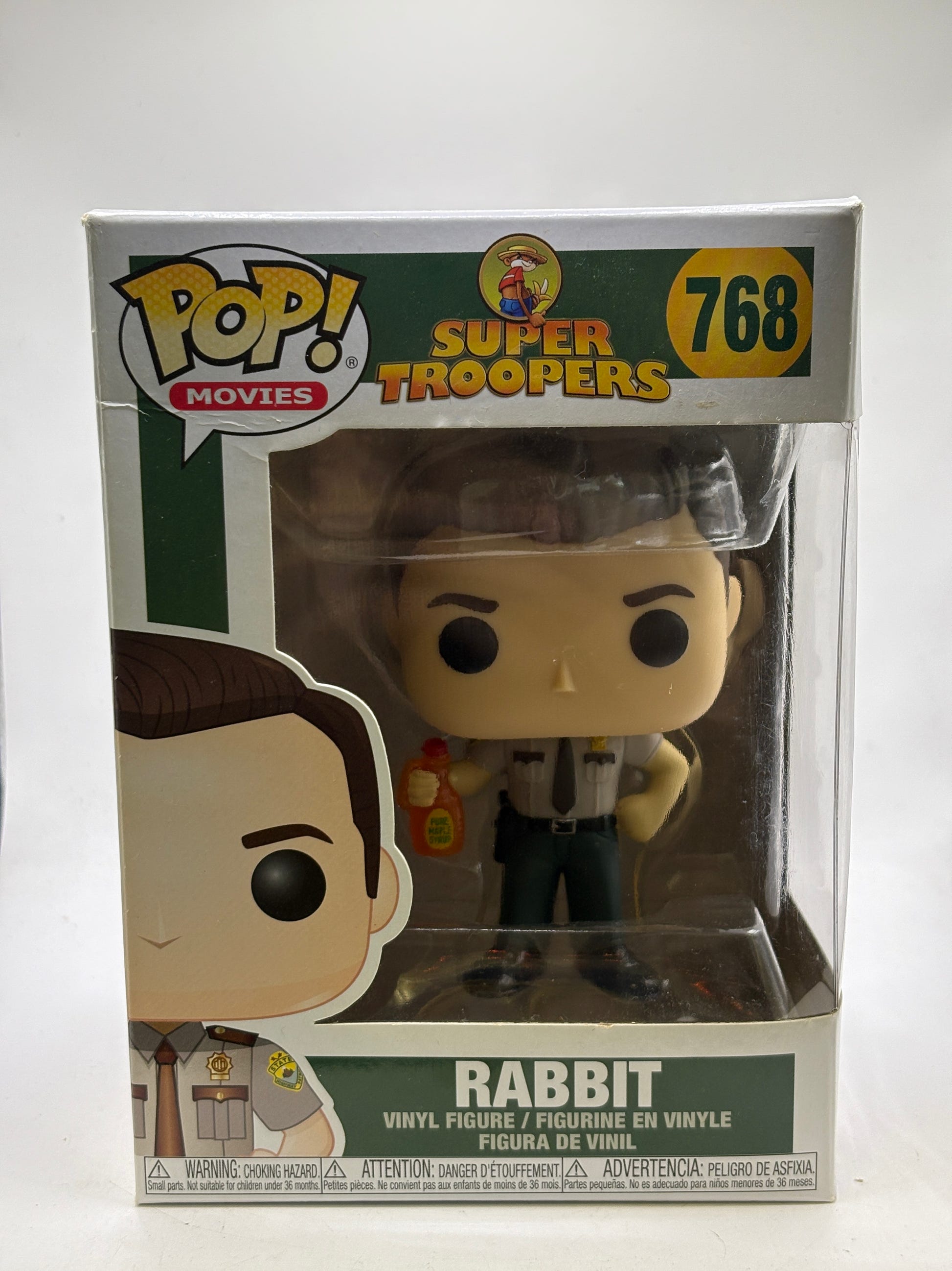 Funko POP! Movies Super Trooper #768 Rabbit Vinyl Figure image 1