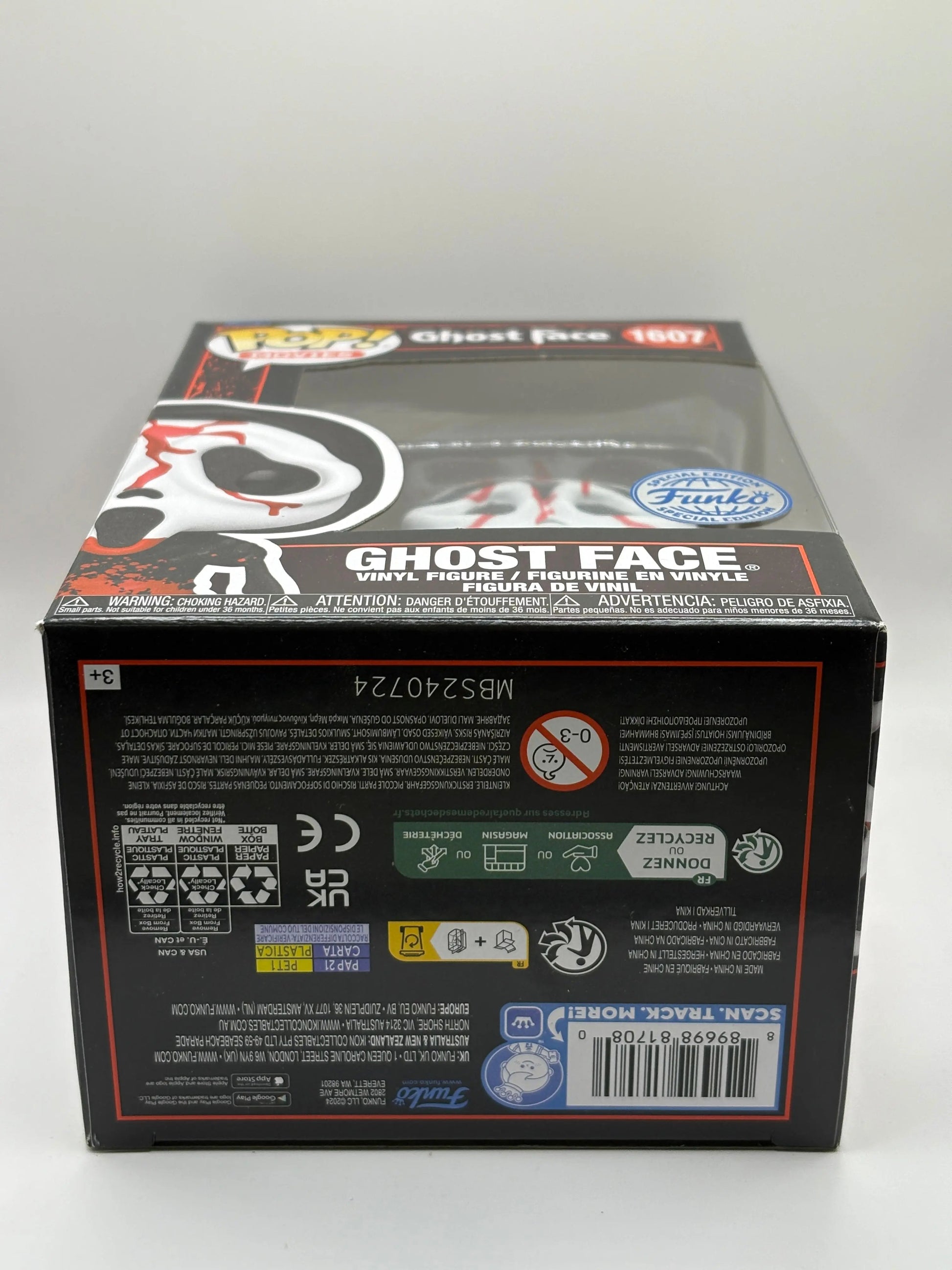 Funko POP! Movies Ghost Face #1607 Ghost Face Special Edition FRENLY BRICKS - Open 7 Days