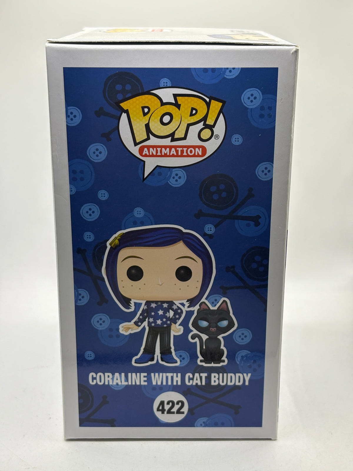 Funko POP! Animation Coraline #422 Coraline with Cat Buddy Vinyl Figure FRENLY BRICKS - Open 7 Days image 4