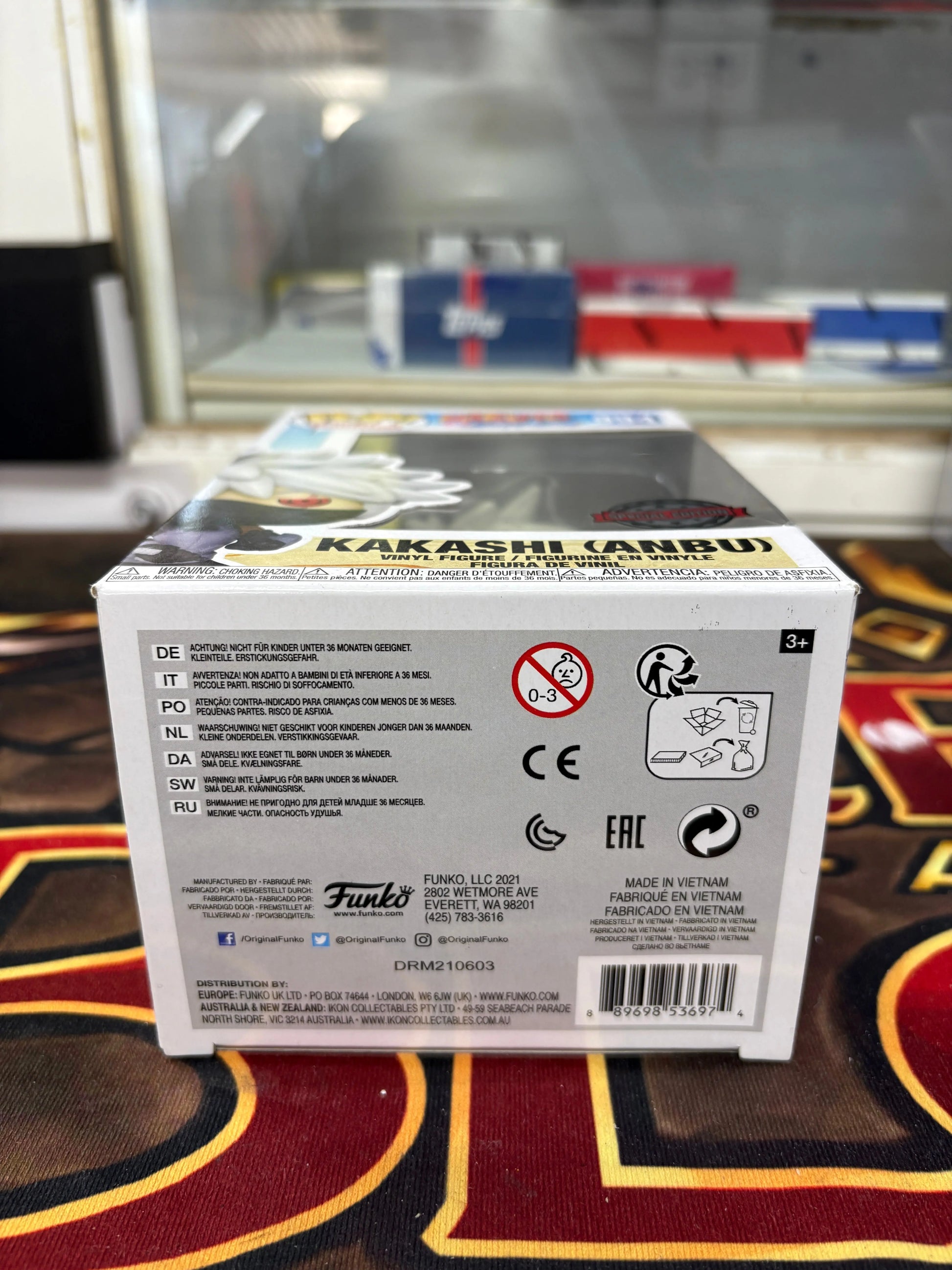 Funko Pop Vinyl - Kakashi Anbu #994 Naruto Shippuden - Special Edition Figurine FRENLY BRICKS - Open 7 Days