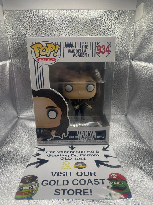 Funko Pop Vinyls Umbrella Academy 934 MIB Vanya FRENLY BRICKS - Open 7 Days
