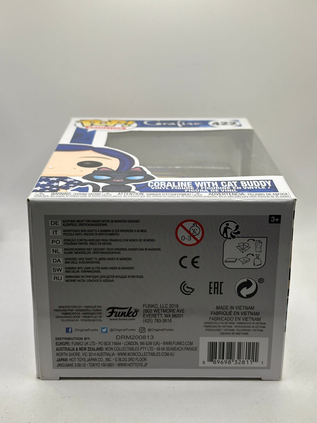 Funko POP! Animation Coraline #422 Coraline with Cat Buddy Vinyl Figure FRENLY BRICKS - Open 7 Days image 6