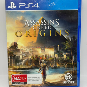 Sony Playstation 4 Assassin’s Creed Origins Video Game with Manual