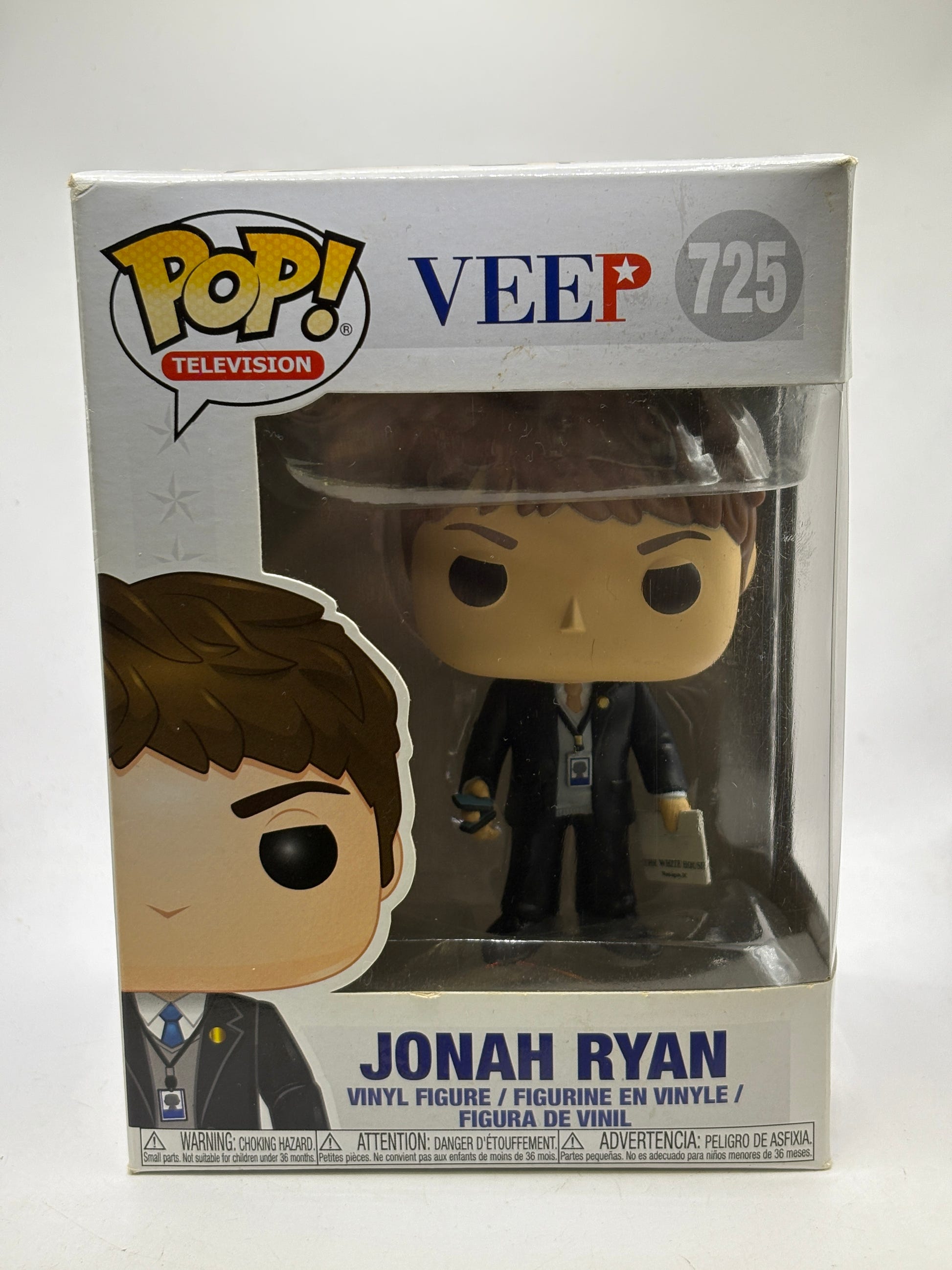 Funko POP! Television VEEP #725 Jonah Ryan Vinyl Figure image 1