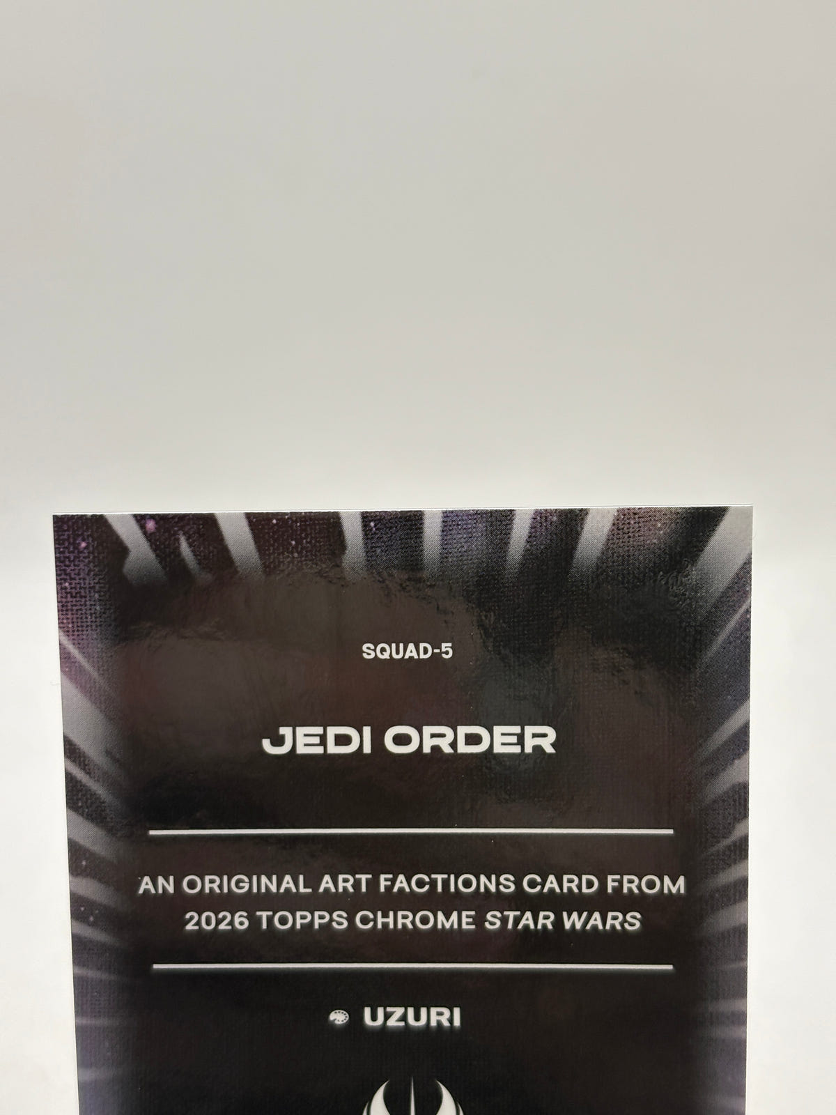 2026 Topps Chrome Star Wars Jedi Order SQUAD-5 image 3