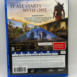 Sony Playstation 4 Assassin’s Creed Origins Video Game with Manual