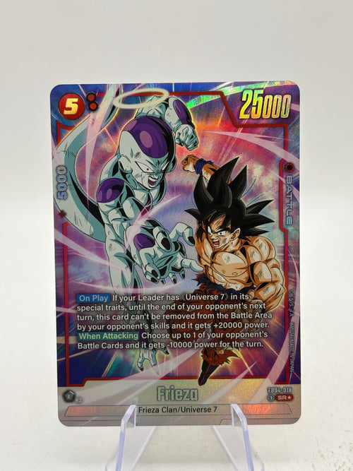 Dragon Ball Super Fusion World - Frieza FB04-018 SR* Alt Art Nm