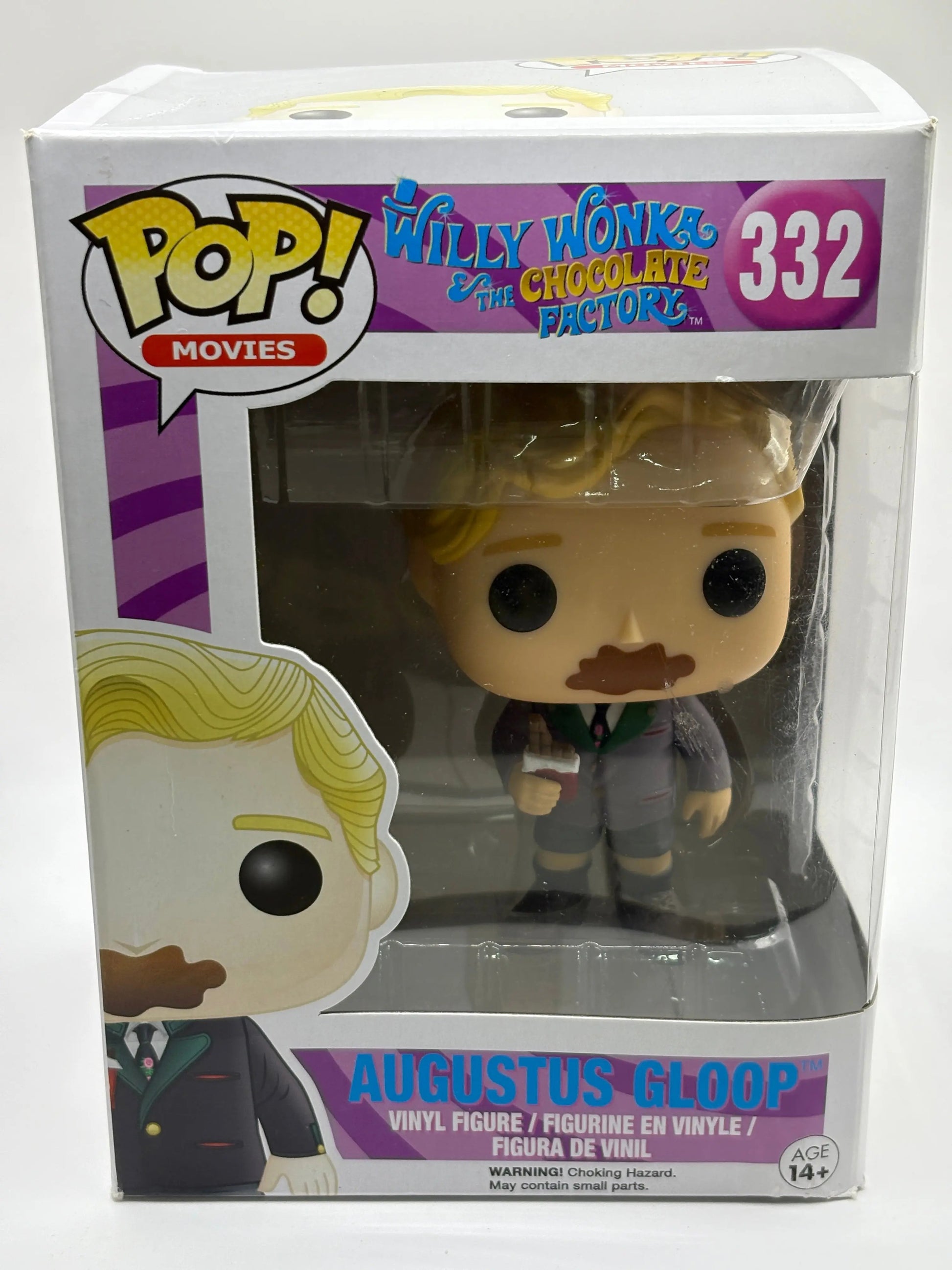 Funko POP! Movies Willy Wonka #332 Augustus Gloop FRENLY BRICKS - Open 7 Days