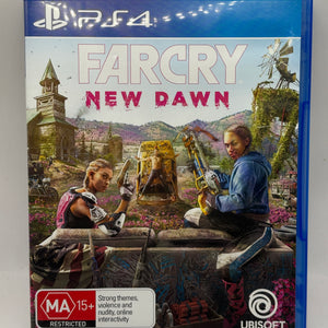 Sony Playstation 4 Farcry New Dawn Video Game