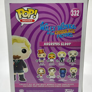 Funko POP! Movies Willy Wonka #332 Augustus Gloop FRENLY BRICKS - Open 7 Days