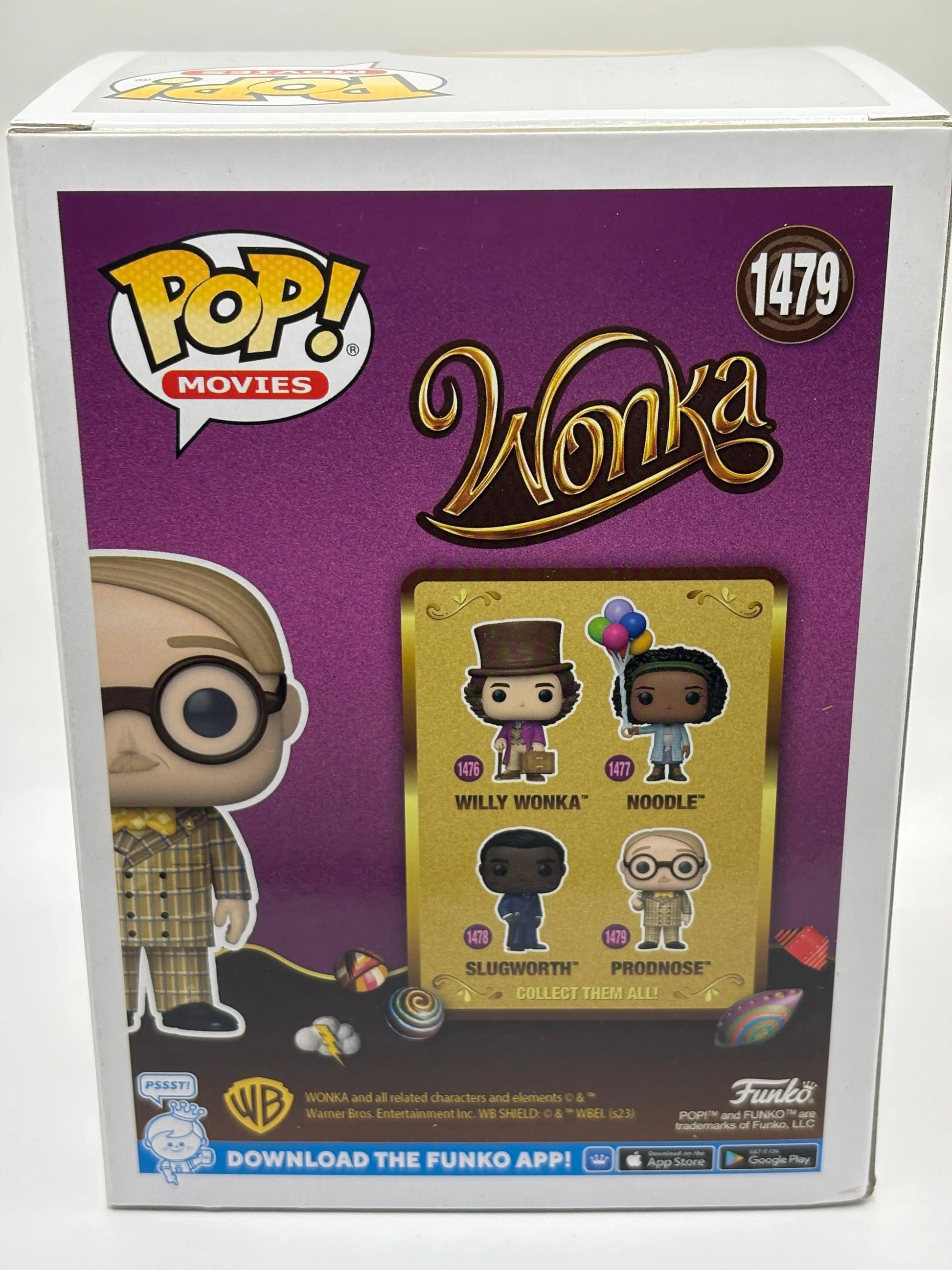 Funko POP! Movies Wonka #1479 Prodnose FRENLY BRICKS - Open 7 Days