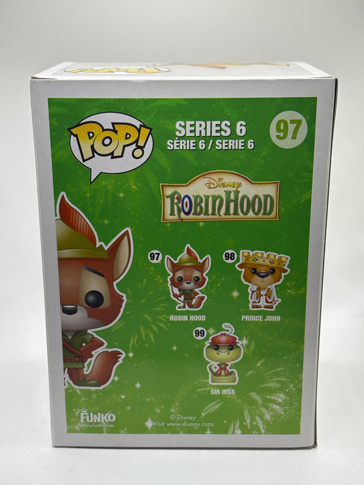Funko POP! Disney #97 Robin Hood Vinyl Figure FRENLY BRICKS - Open 7 Days image 3