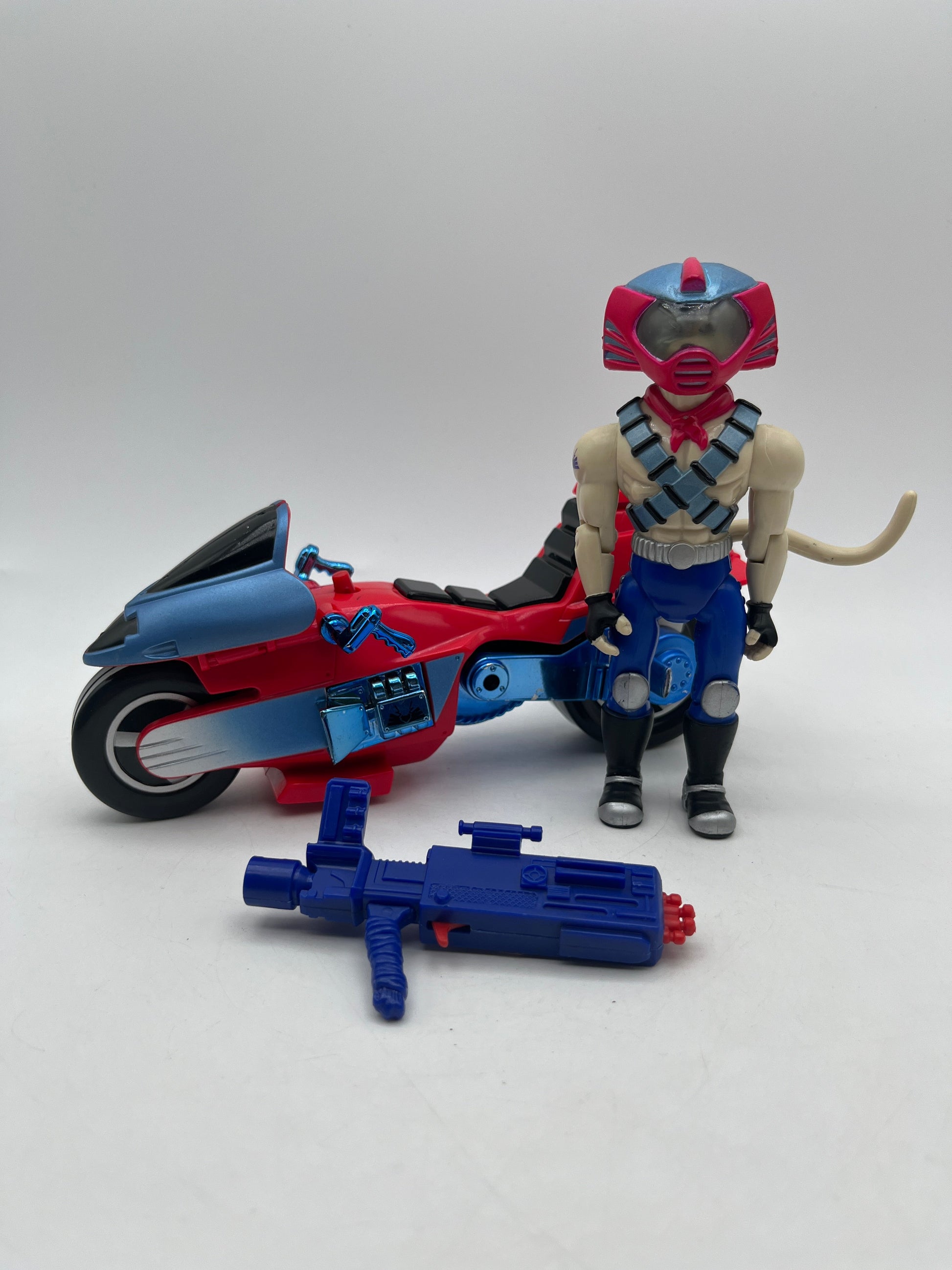 Vintage "Vinnie's Radical Rocket Sled Bike" 1993 Galoob - Biker Mice From Mars FRENLY BRICKS - Open 7 Days