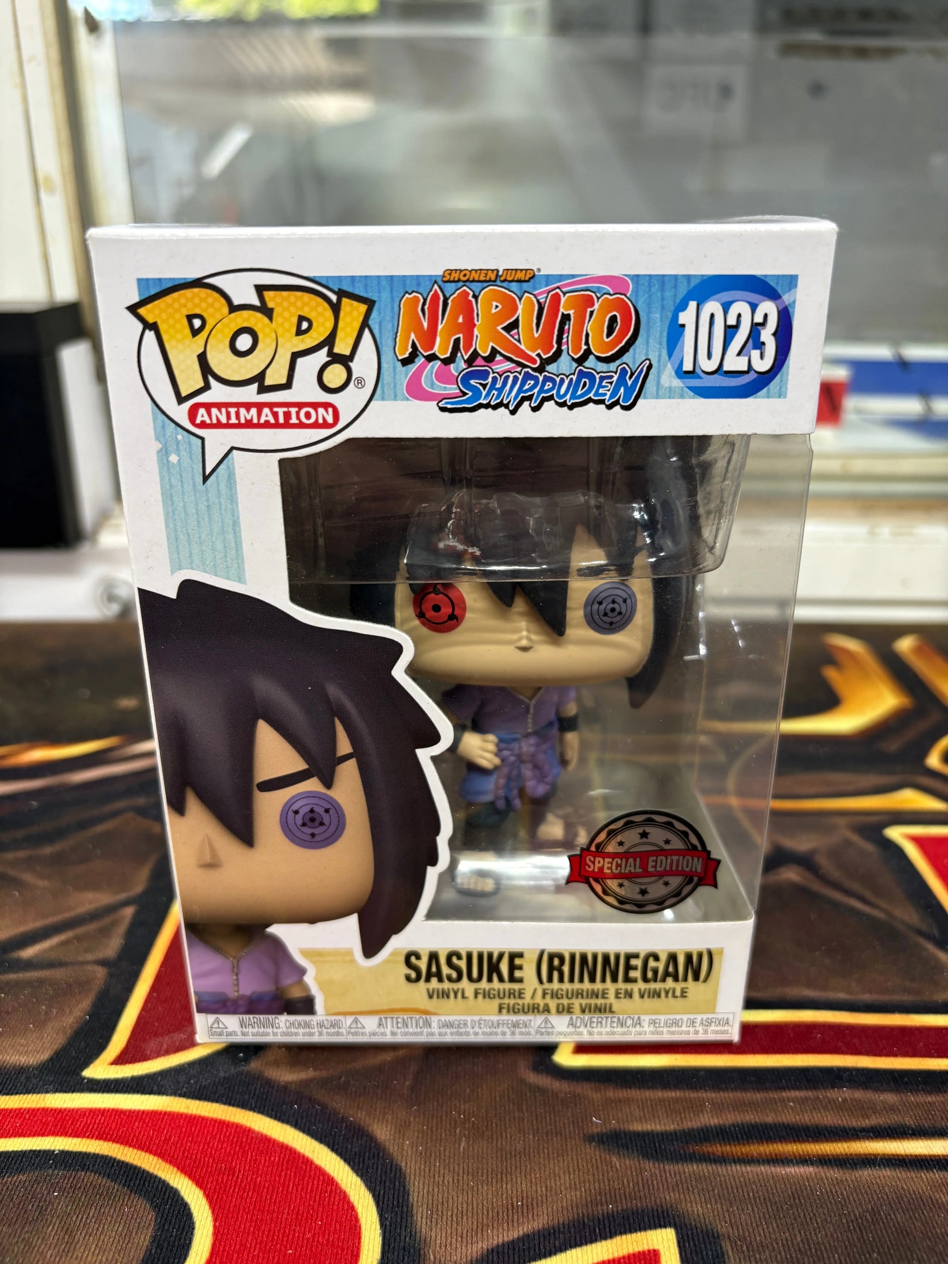 Funko Pop! Animation Sasuke Rinnegan #1023 FRENLY BRICKS - Open 7 Days