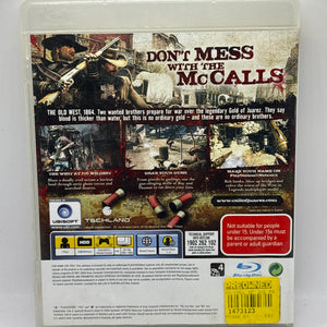 Sony Playstation 3 Call of Juarez Bound in Blood Video Game