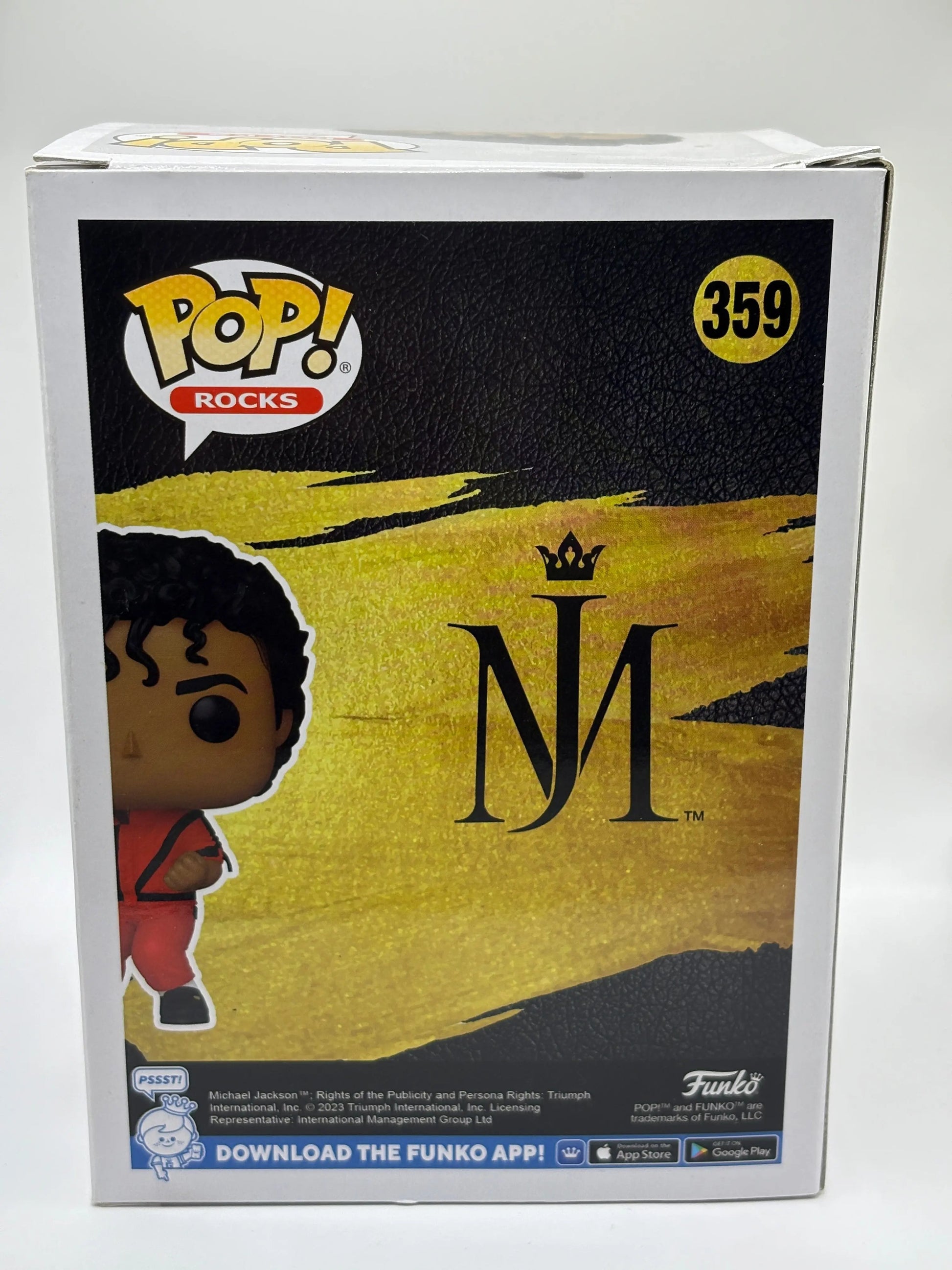 Funko POP! Rocks Michael Jackson #359 Michael Jackson FRENLY BRICKS - Open 7 Days