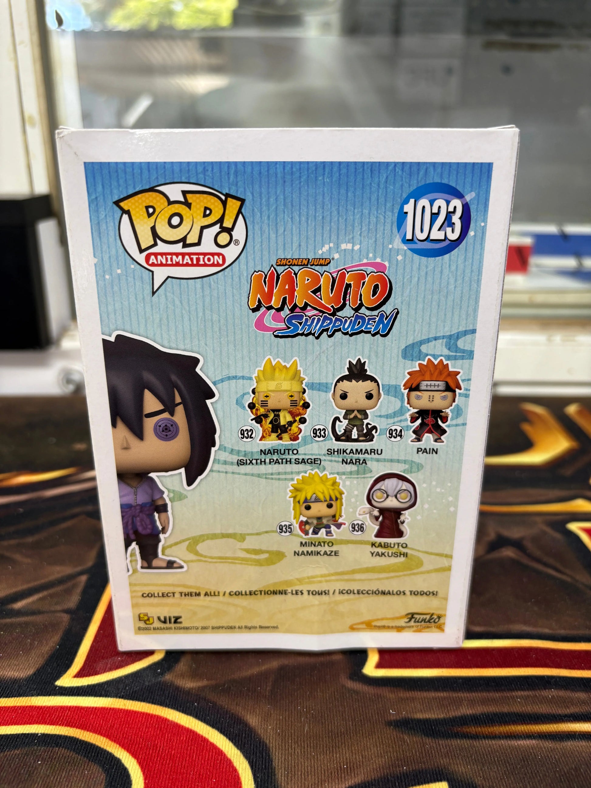 Funko Pop! Animation Sasuke Rinnegan #1023 FRENLY BRICKS - Open 7 Days