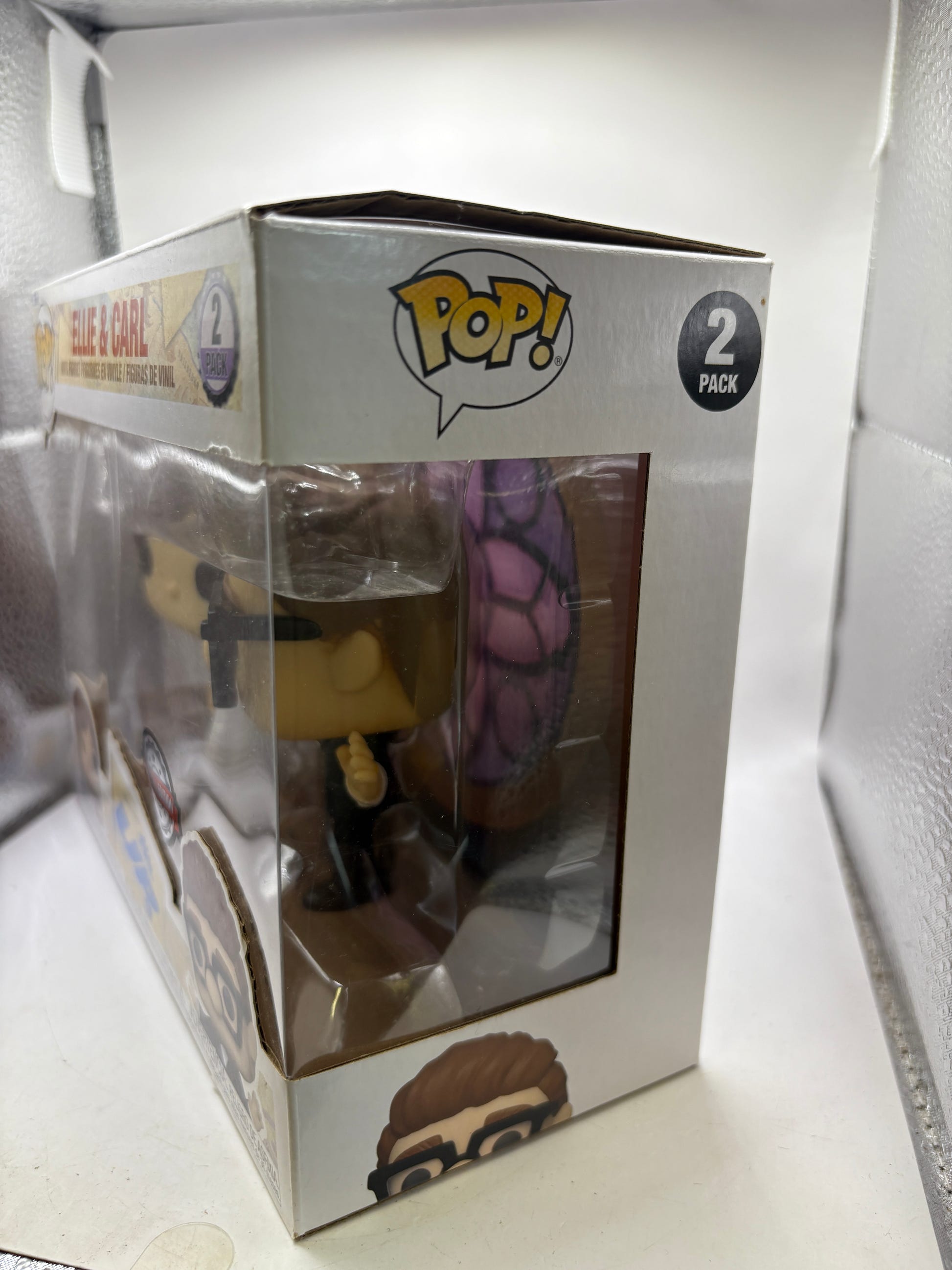 Funko POP! Disney UP 2 Pack Ellie & Carl Special Edition Vinyl Figures image 2
