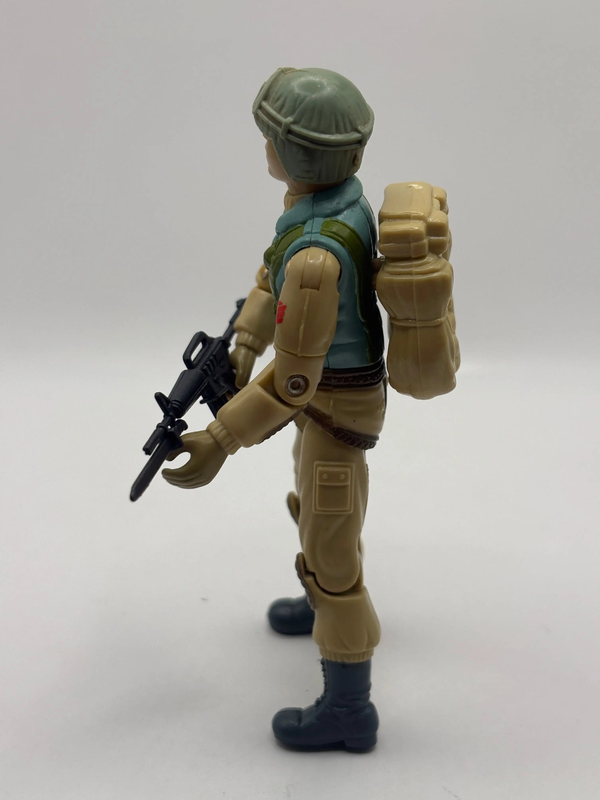 Vintage 1983 G.I. Joe Airborne Action Figure Complete Hasbro 3.75" ARAH FRENLY BRICKS - Open 7 Days