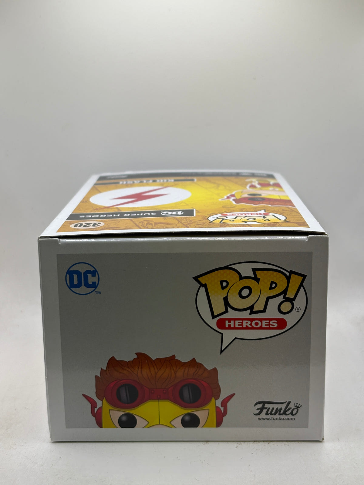 Funko POP! Heroes The Flash #320 Kid Flash Limited Glow Chase Vinyl Figure image 5