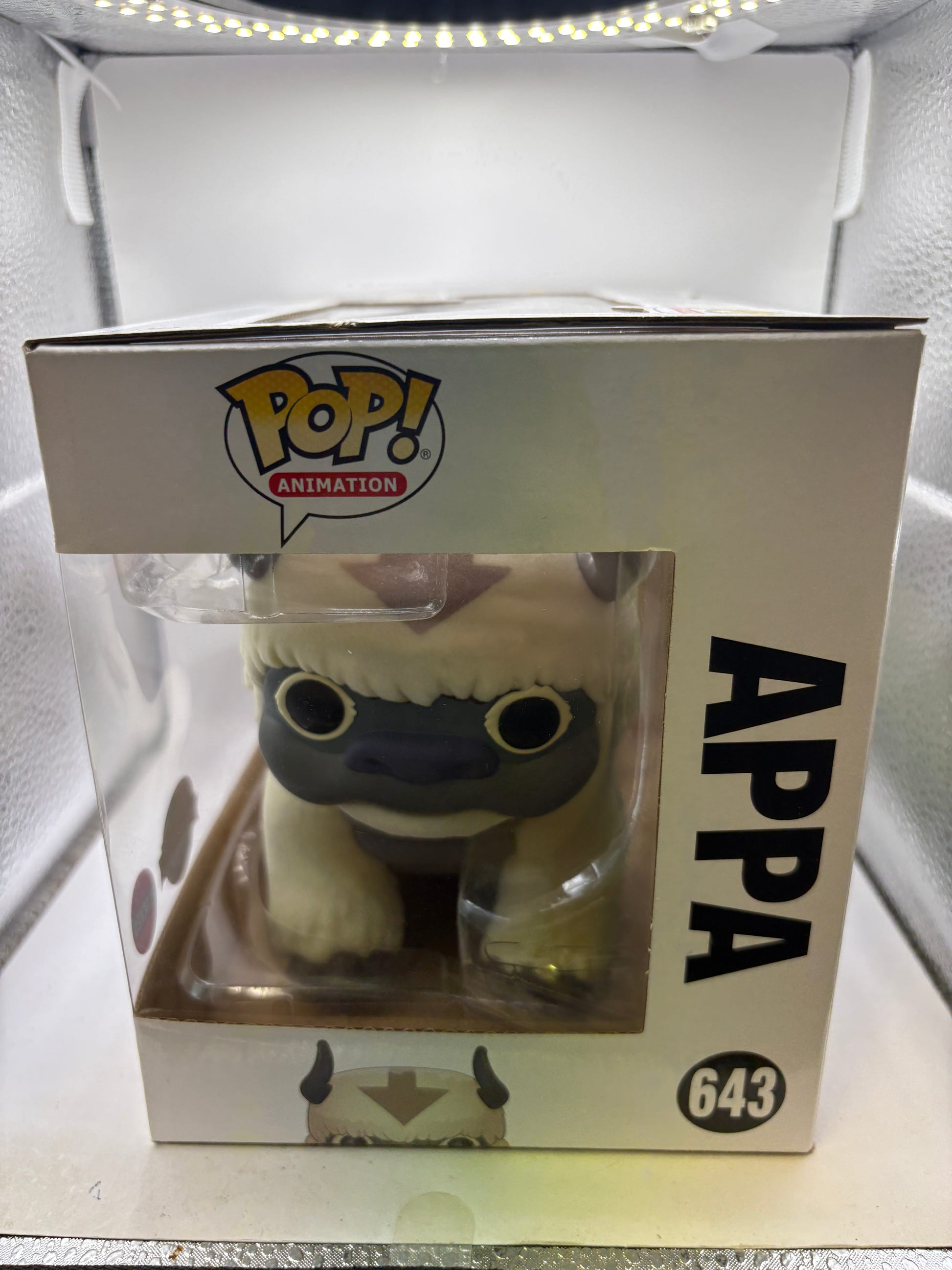 Funko POP! Avatar #643 Appa Flocked Special Edition Vinyl Figure image 2