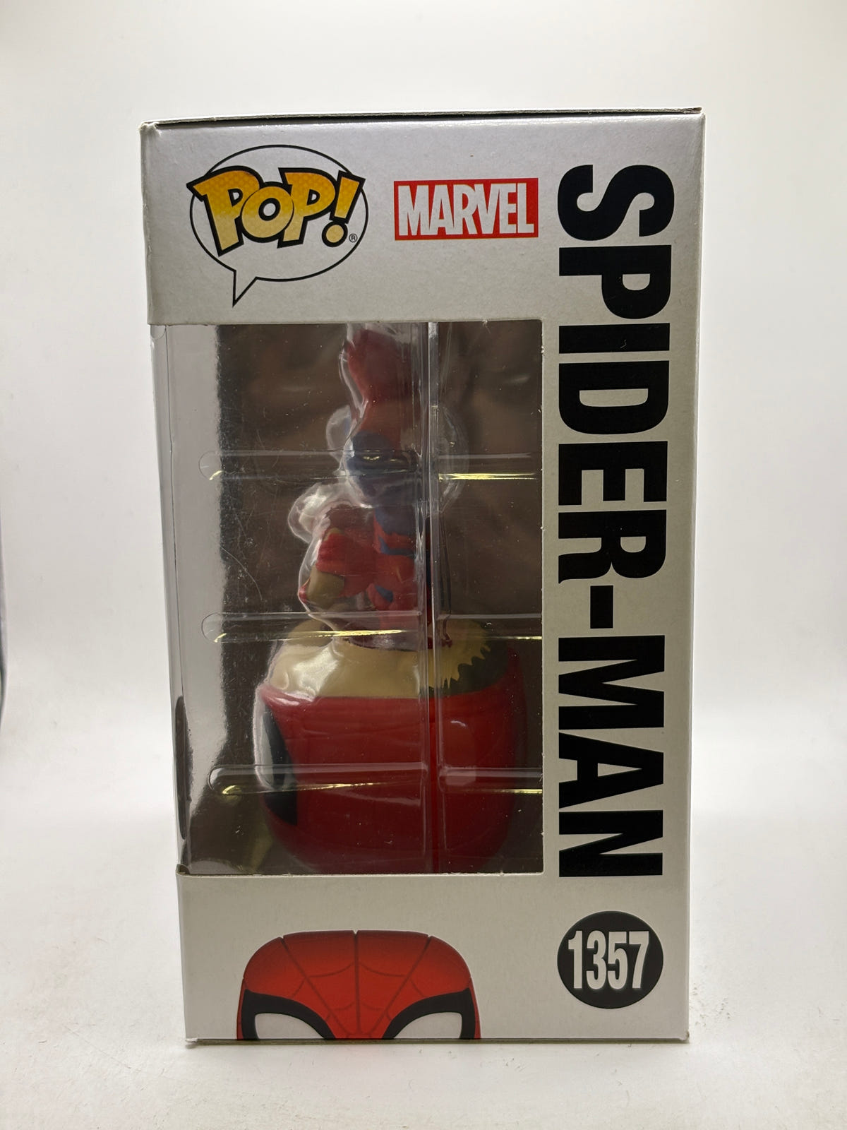 Funko POP! Marvel #1357 Spider-Man Special Edition Bobble Head image 2