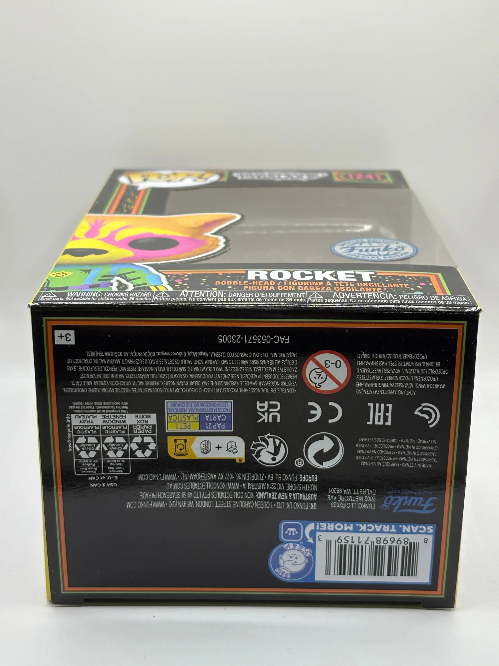 Funko POP! Marvel Guardians of the Galaxy #1241 Rocket SE FRENLY BRICKS - Open 7 Days