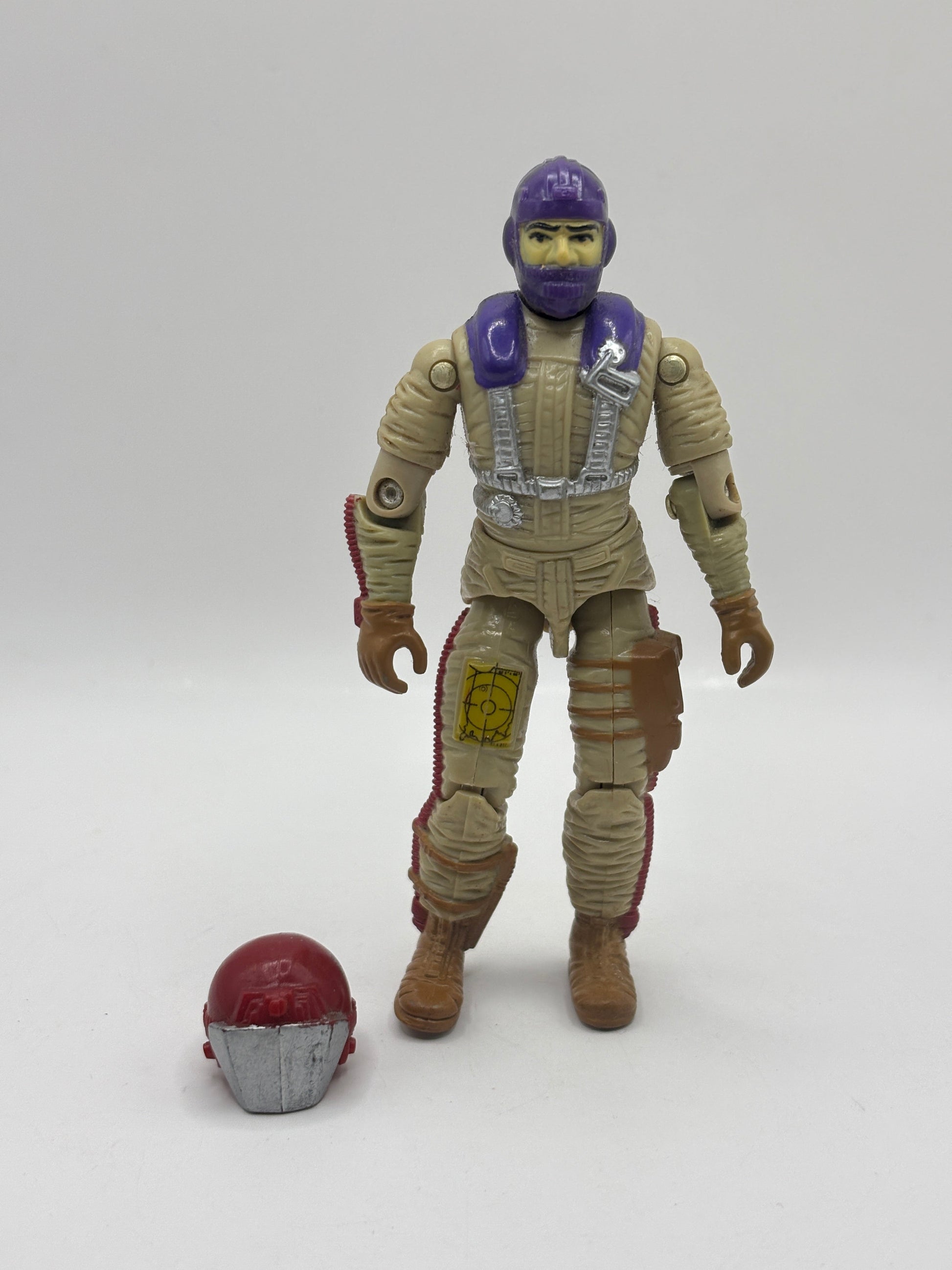 Vintage GI Joe ARAH Action Figure 1987 Hasbro Cobra Gyro Viper Mamba Driver FRENLY BRICKS - Open 7 Days