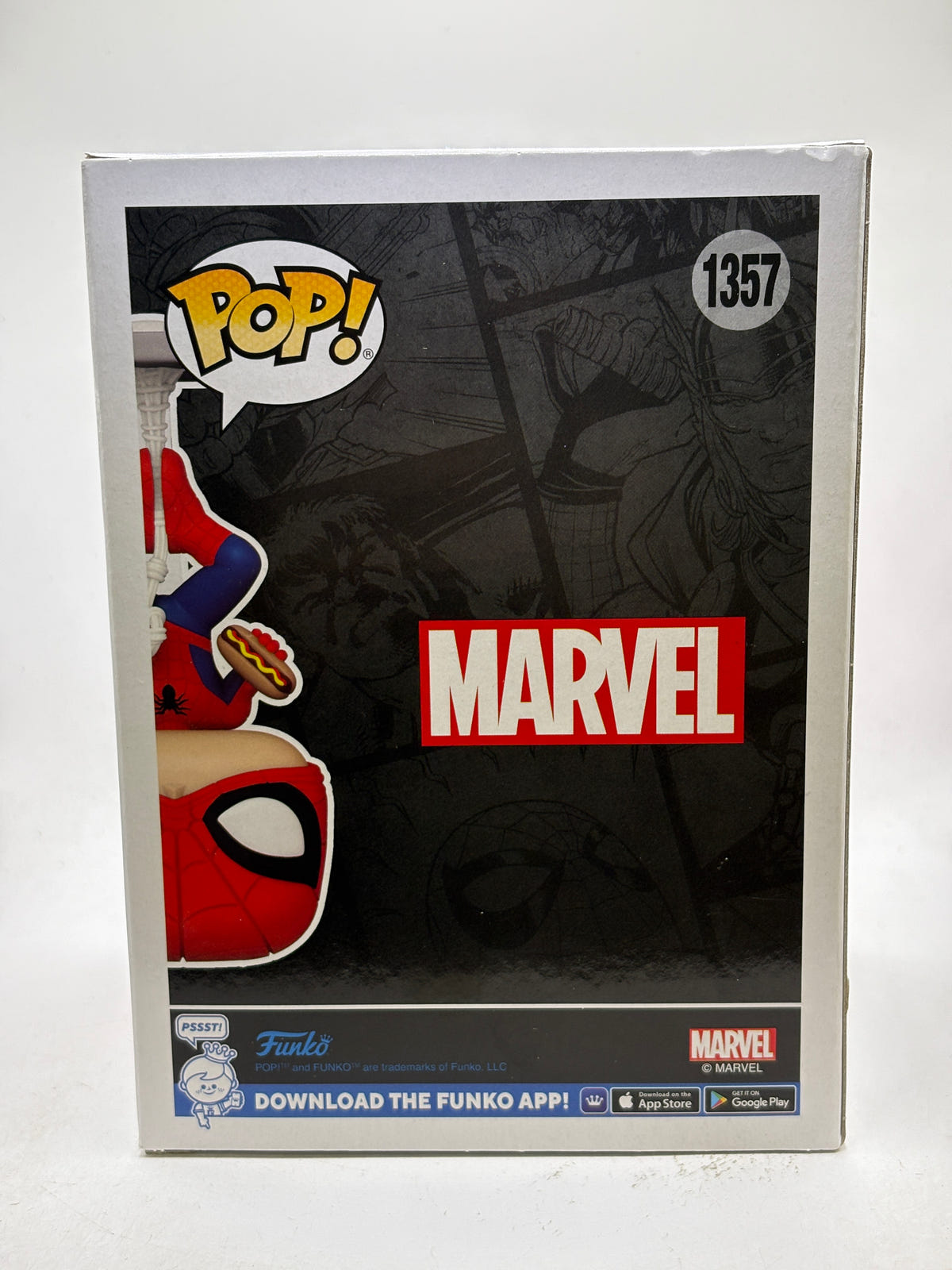 Funko POP! Marvel #1357 Spider-Man Special Edition Bobble Head image 3