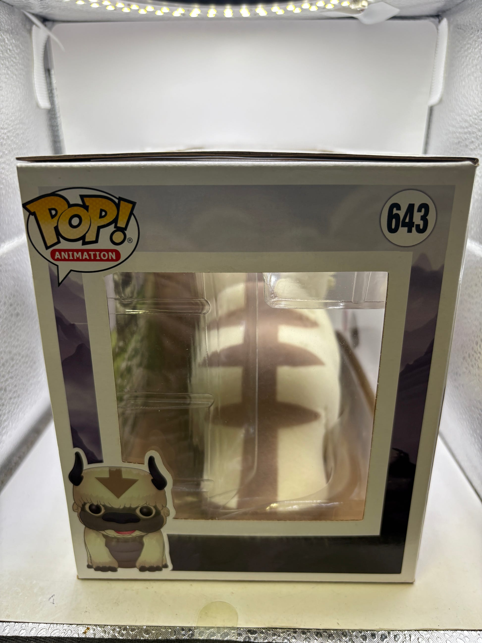 Funko POP! Avatar #643 Appa Flocked Special Edition Vinyl Figure image 4
