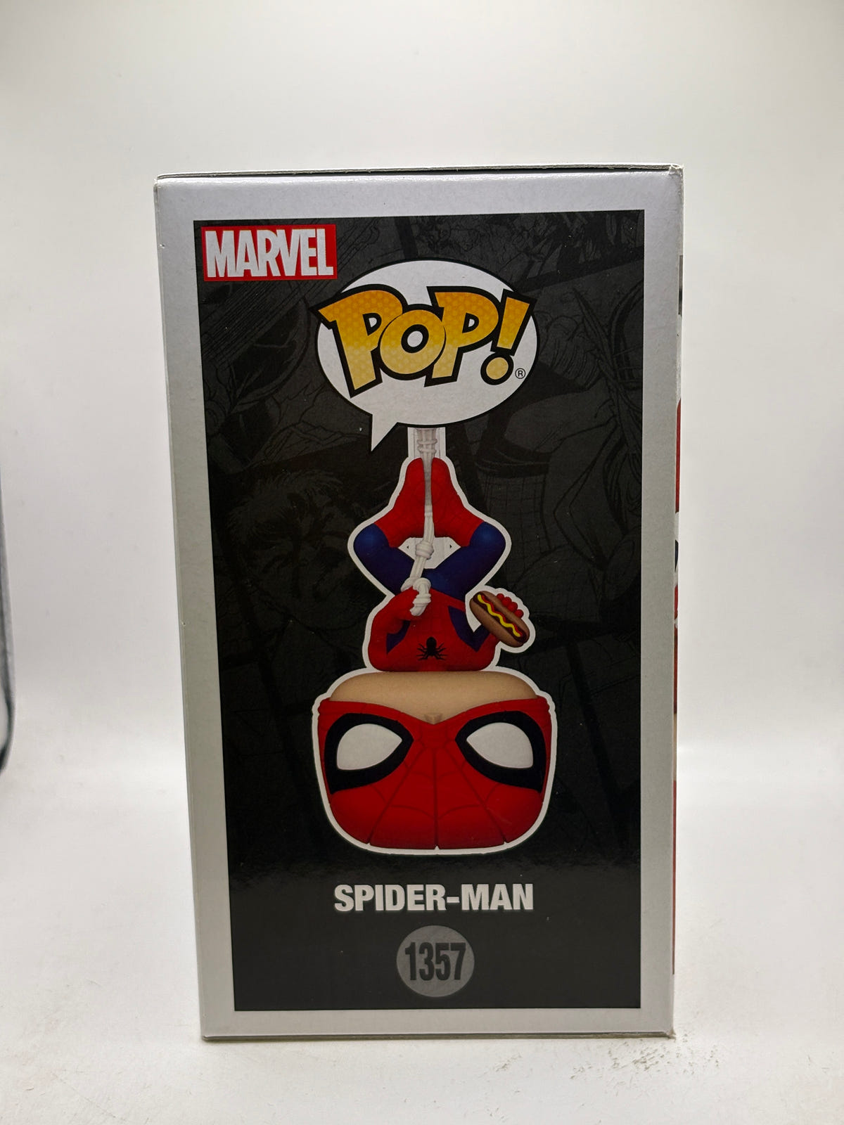 Funko POP! Marvel #1357 Spider-Man Special Edition Bobble Head image 4