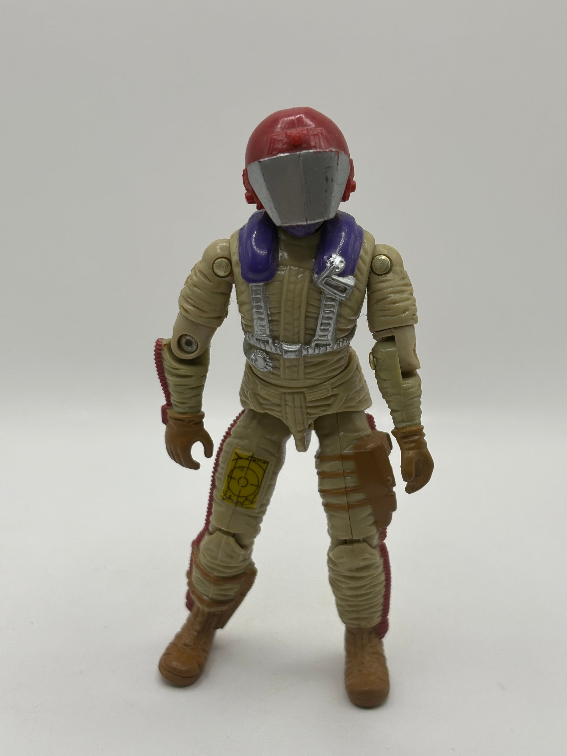 Vintage GI Joe ARAH Action Figure 1987 Hasbro Cobra Gyro Viper Mamba Driver FRENLY BRICKS - Open 7 Days