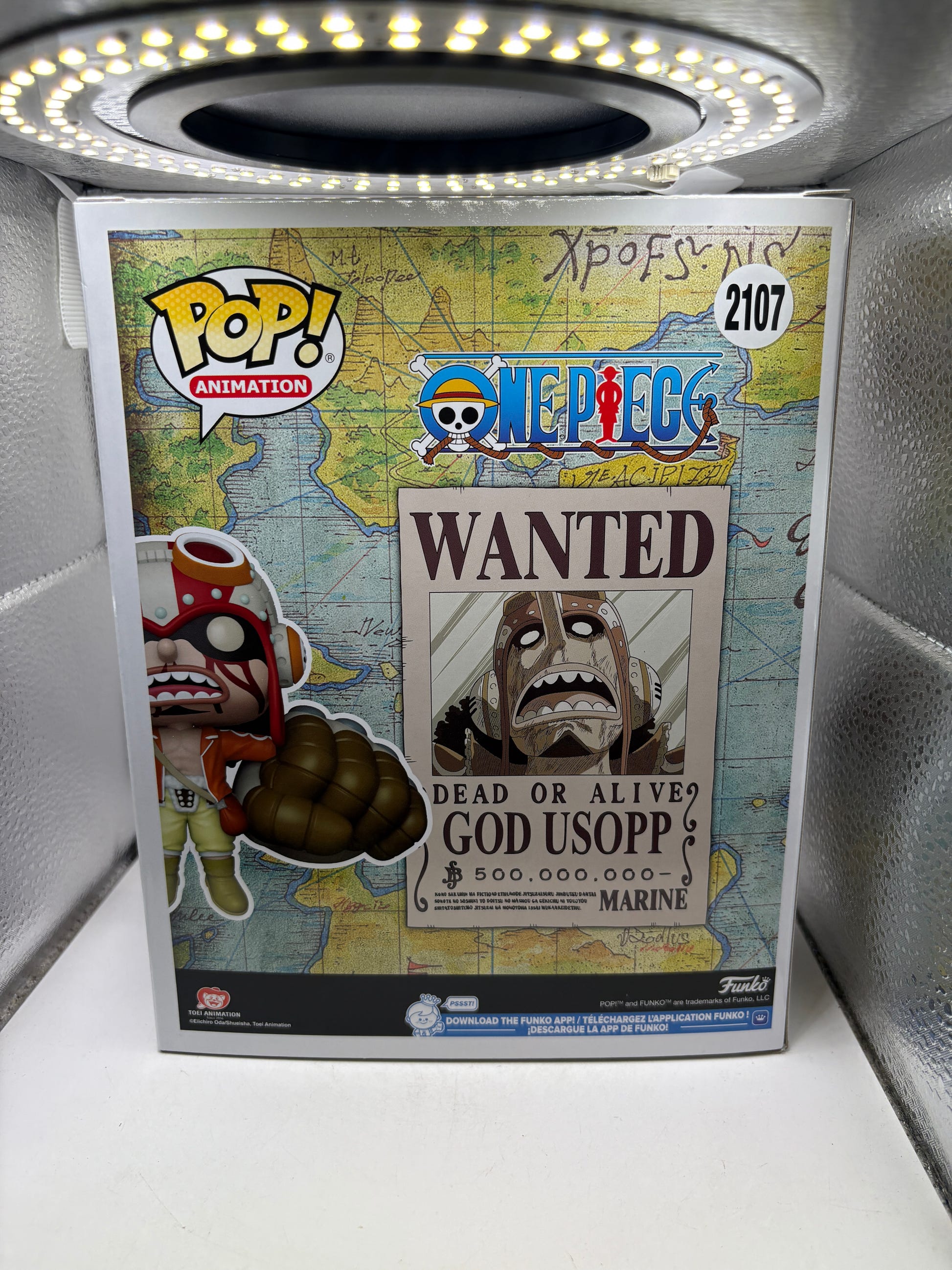 Funko POP! Animation One Piece #2107 Usopp Wanted Poster image 3