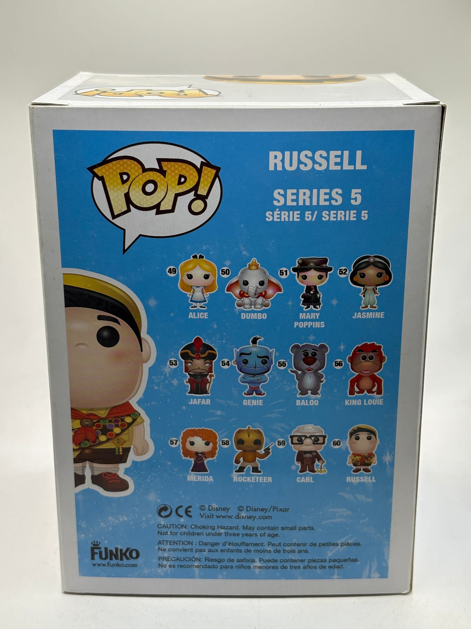 Funko POP! Disney UP #60 Russell Vinyl Figure FRENLY BRICKS - Open 7 Days image 3