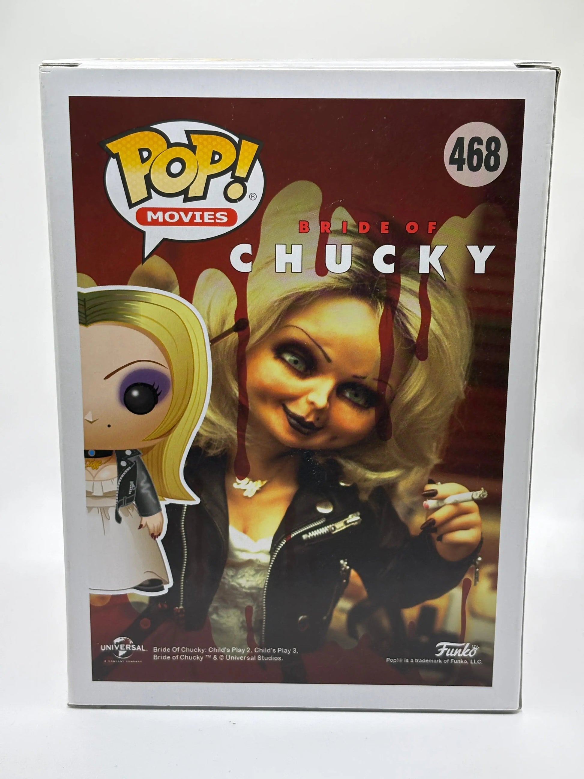 Funko POP! Movies Bride of Chucky #468 Tiffany FRENLY BRICKS - Open 7 Days